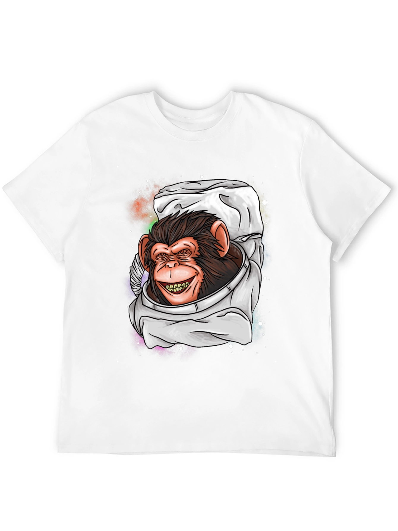 Black Space Monkey Graphic Tee view 12