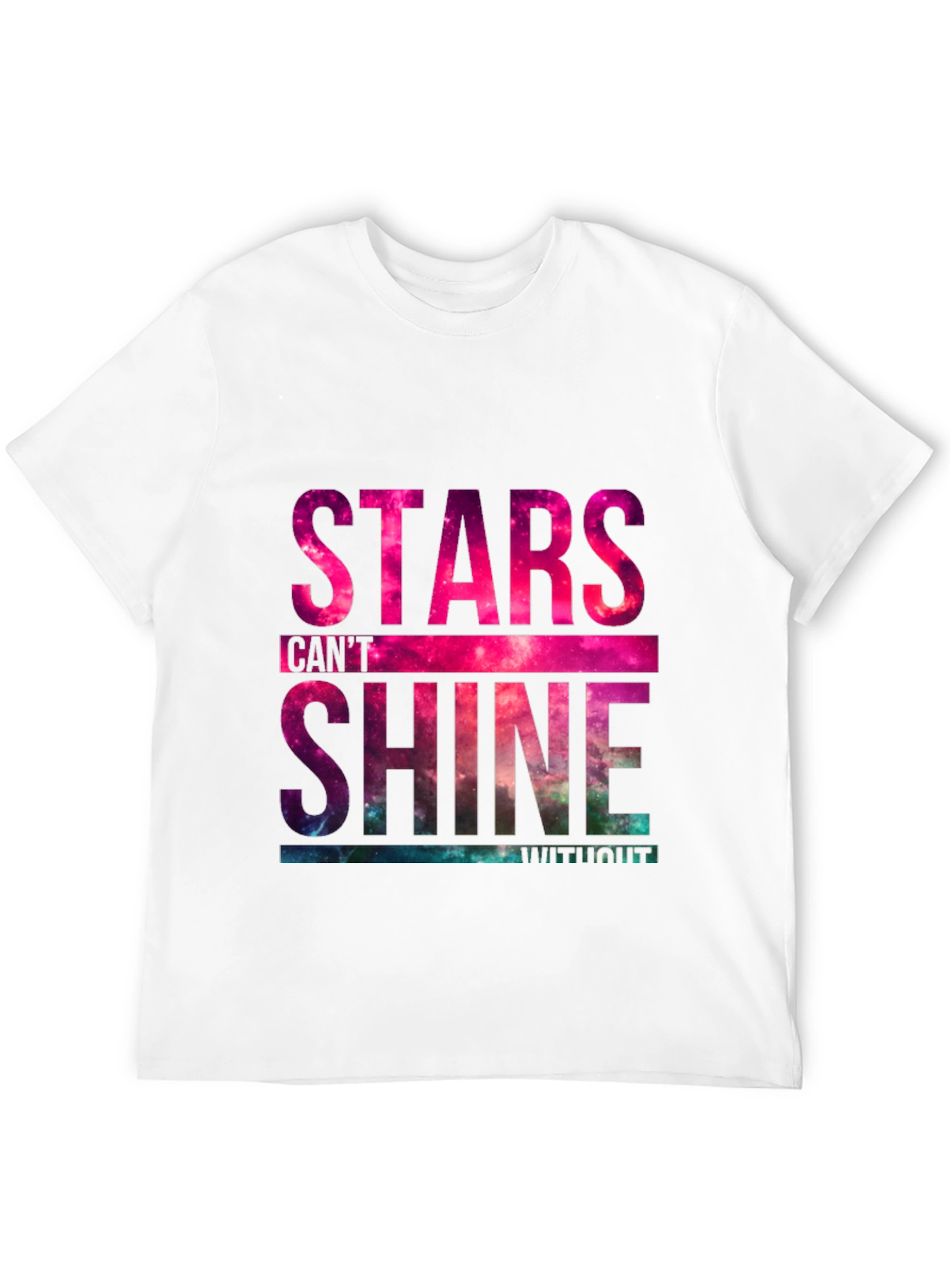 Black Stars Can't Shine T-Shirt view 12