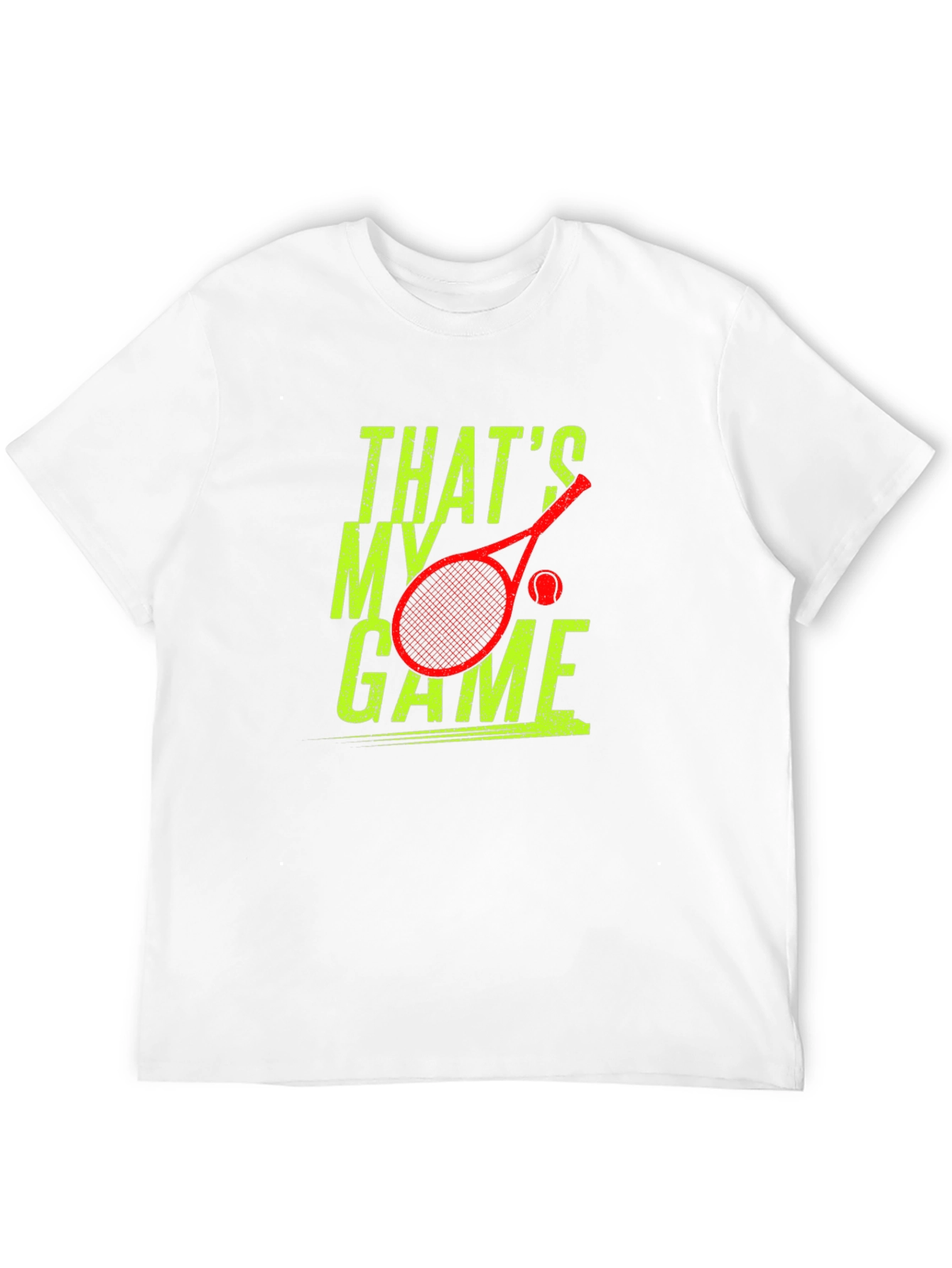 Black That's My Game Tennis Graphic Tee view 12