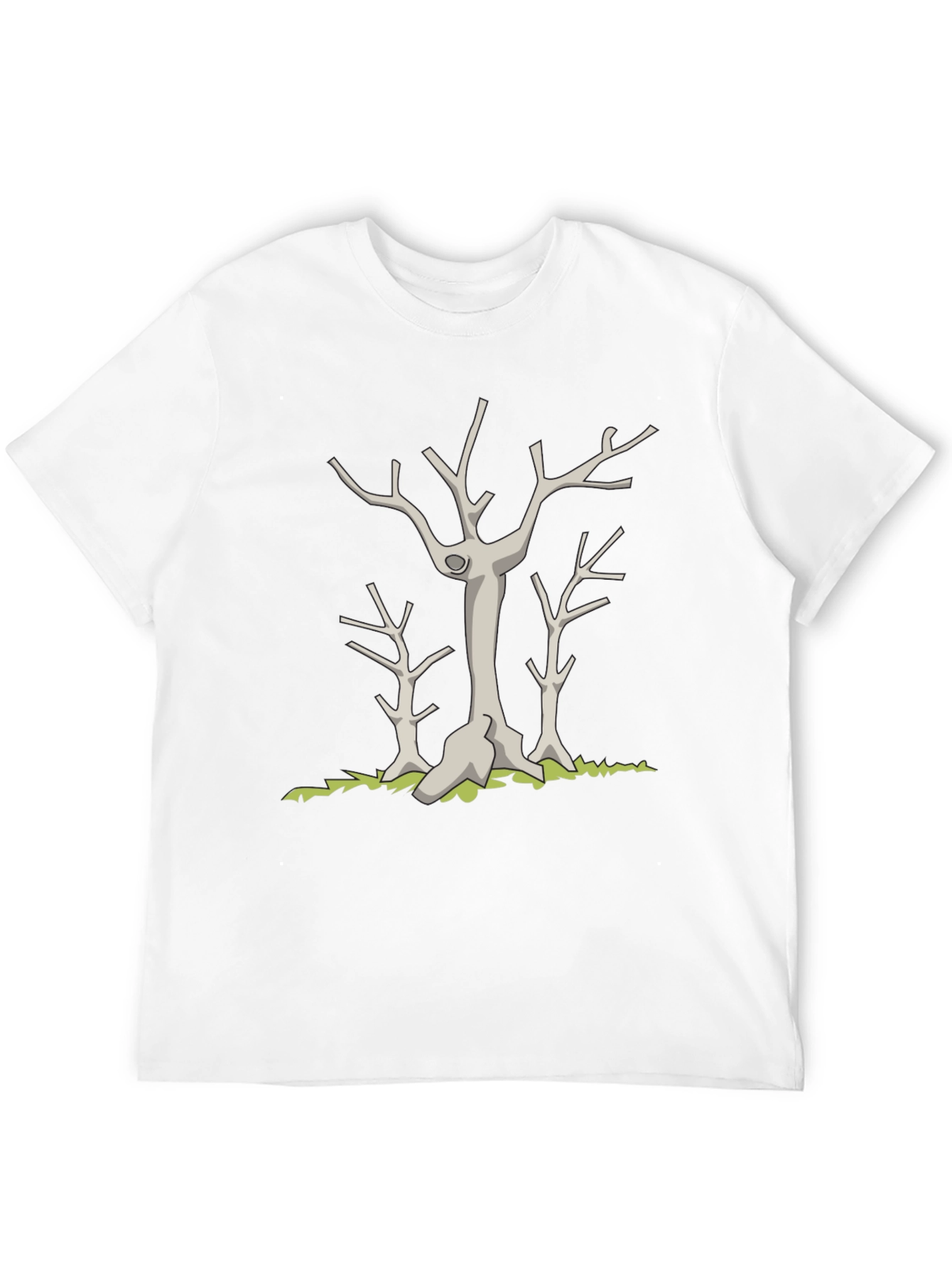 Dead Trees Graphic Black T-Shirt - 12