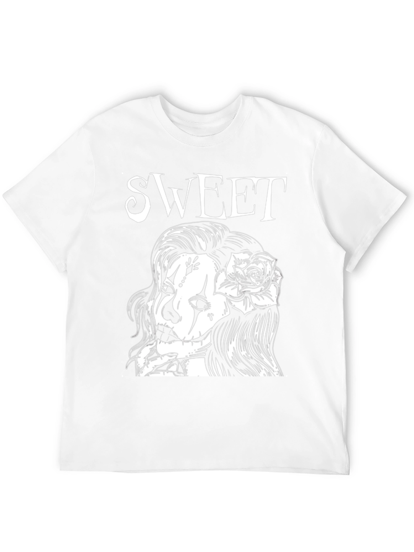 Black Sweet Sugar Skull T-Shirt view 12