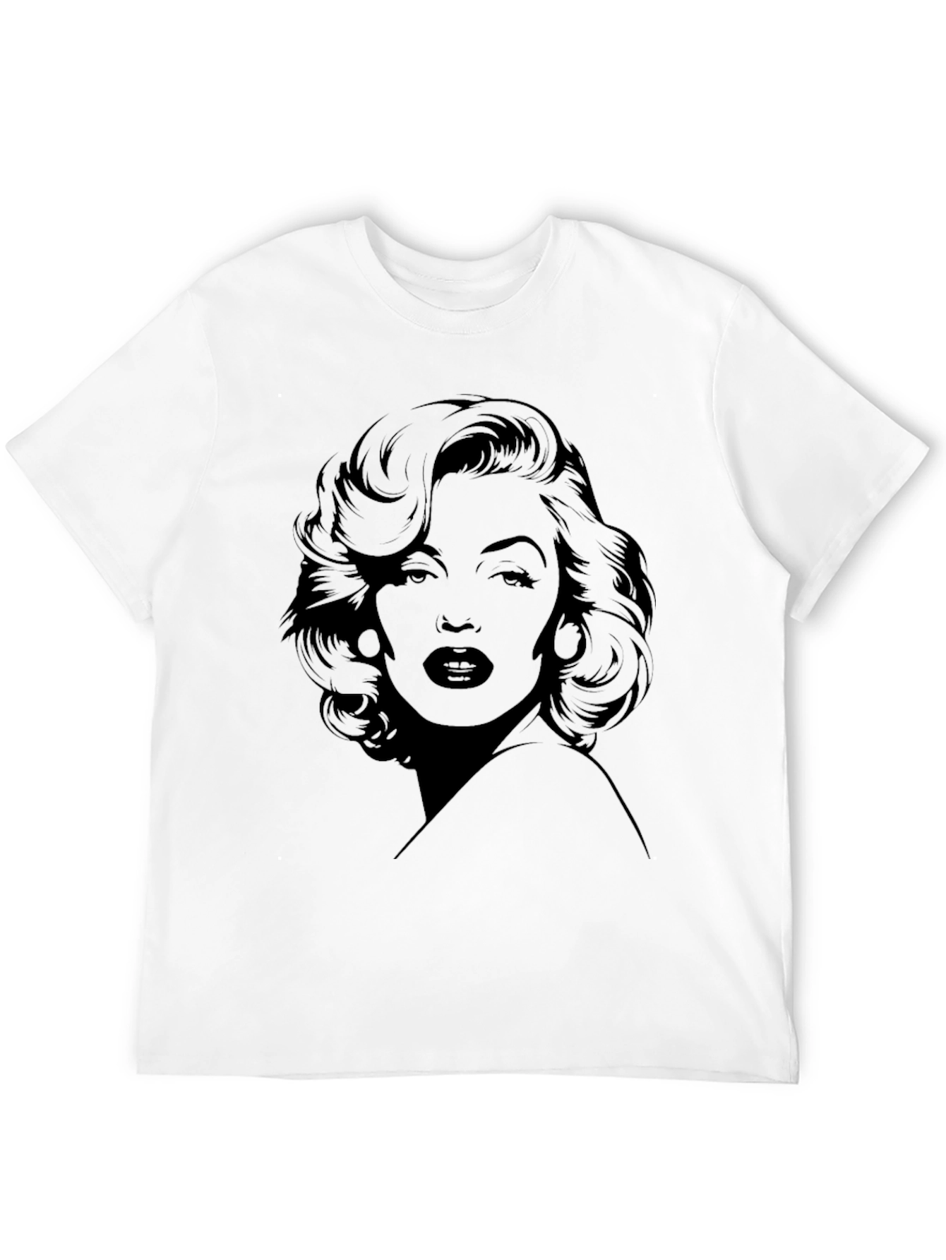 Black Marilyn Monroe Black T-Shirt  view 12