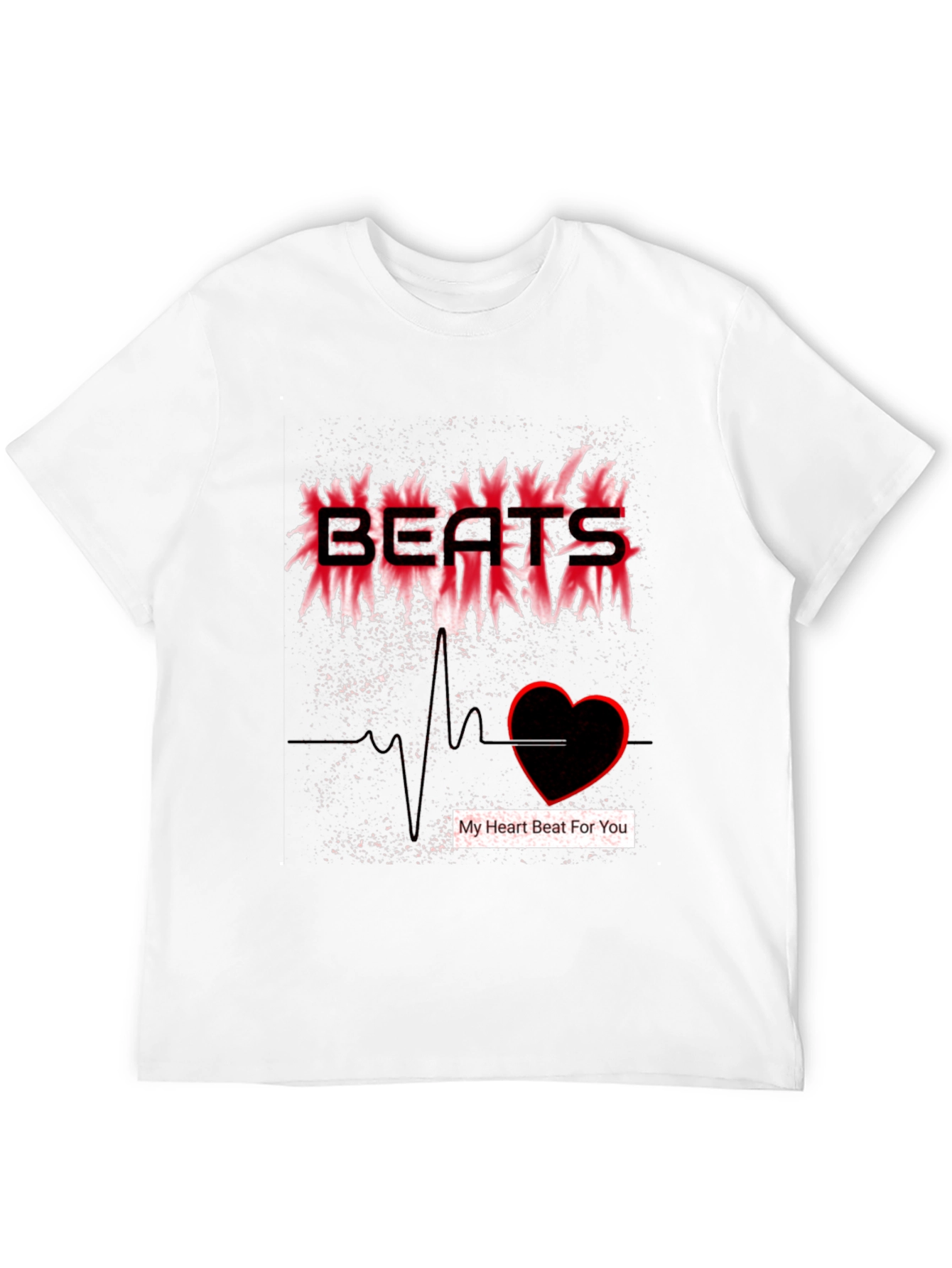 Black Beats of My Heart T-Shirt view 12