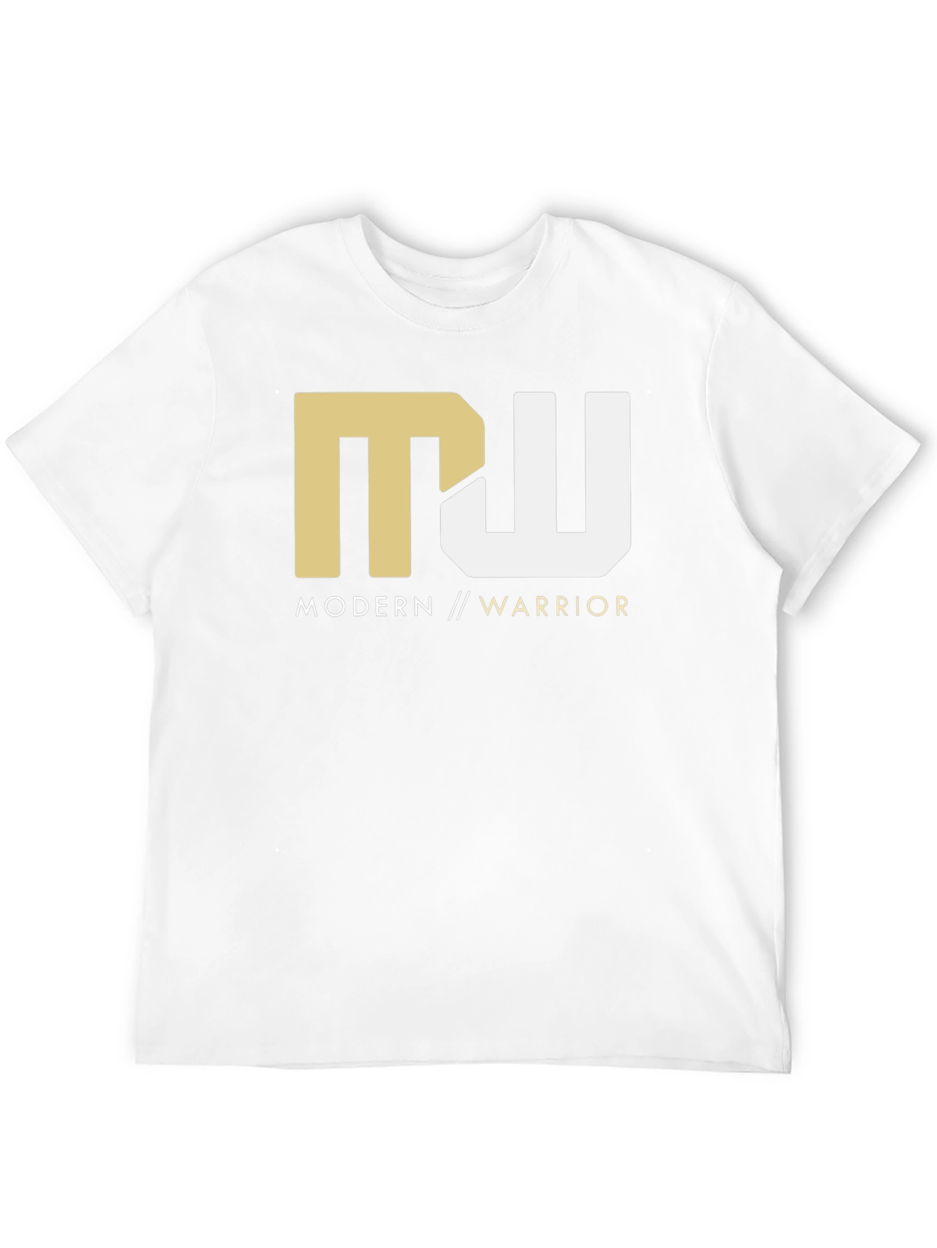 Black Modern Warrior Graphic Tee - Black view 12