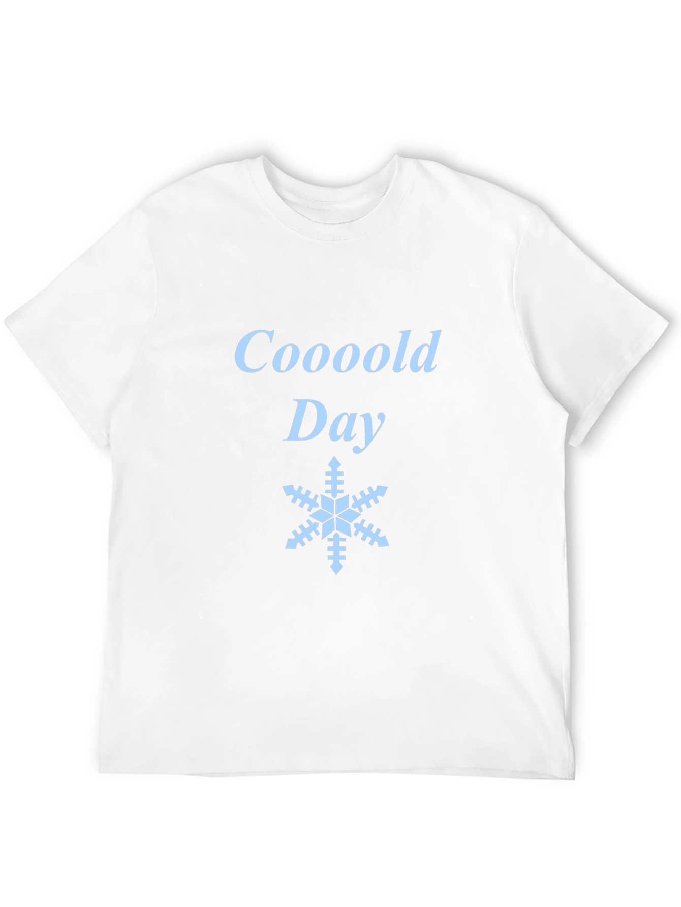 Black Coooold Day Black T-Shirt view 12