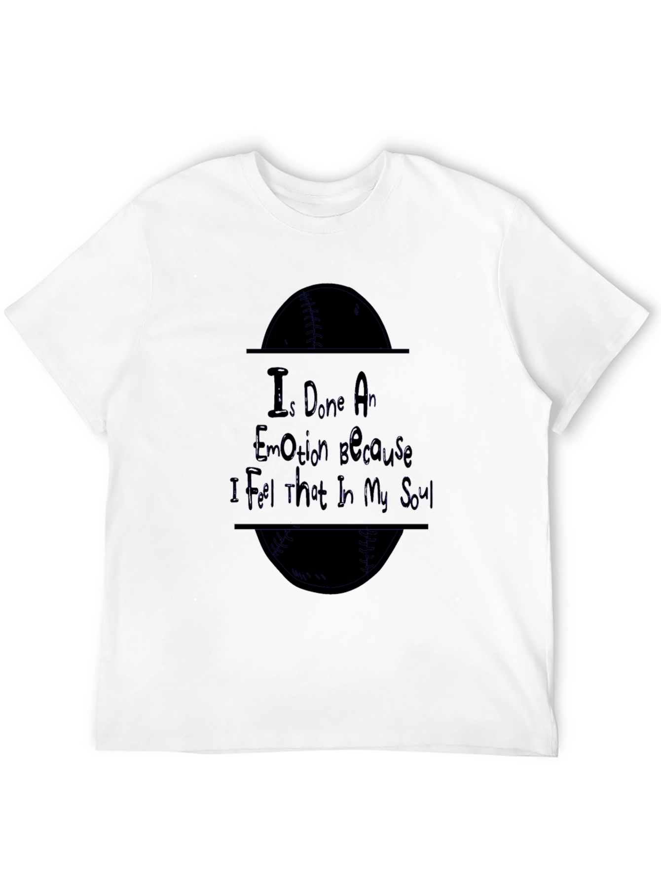 Black I Done An Emotion Graphic Tee view 12