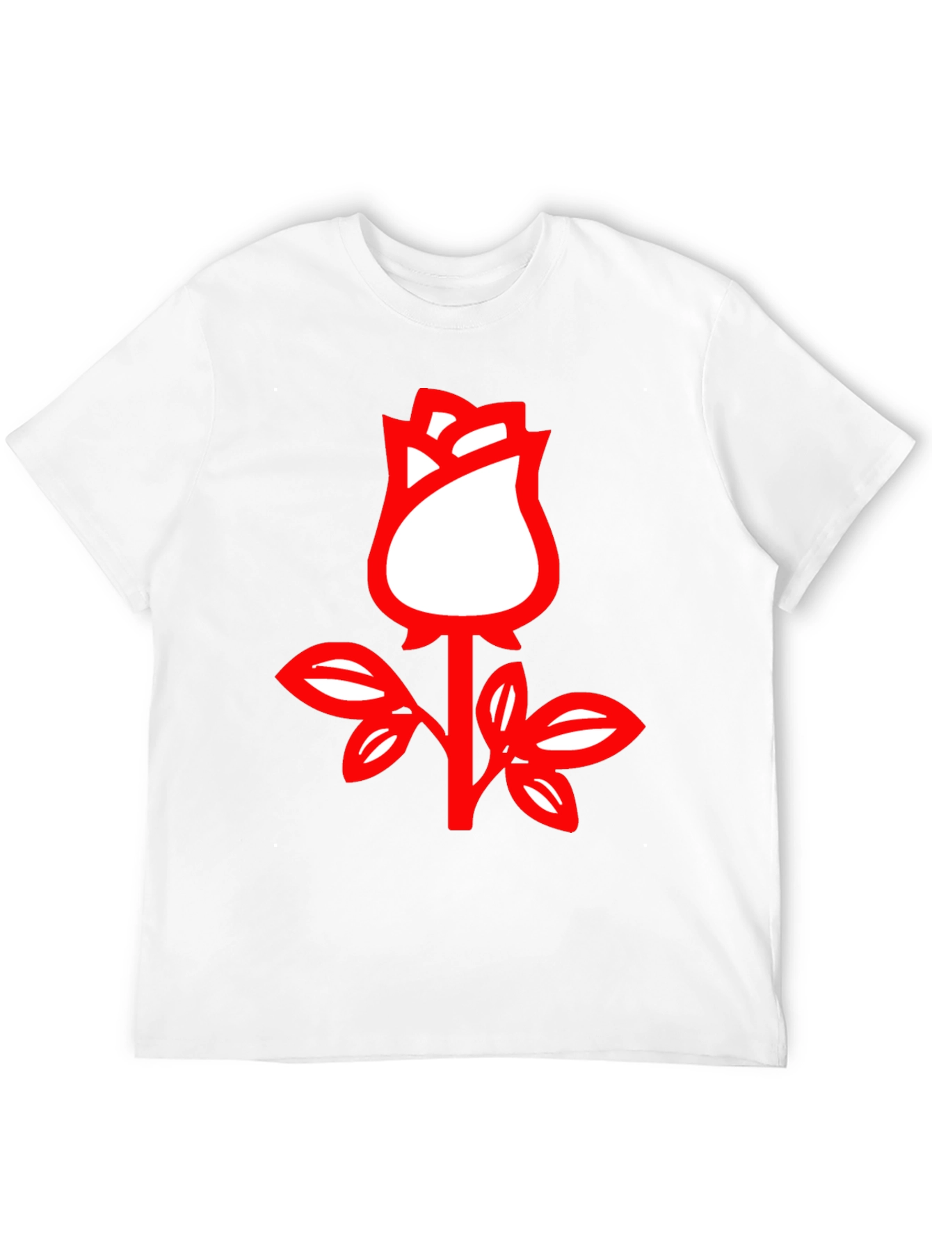 Black Rose Graphic Tee - Stylish Black Cotton T-Shirt view 12