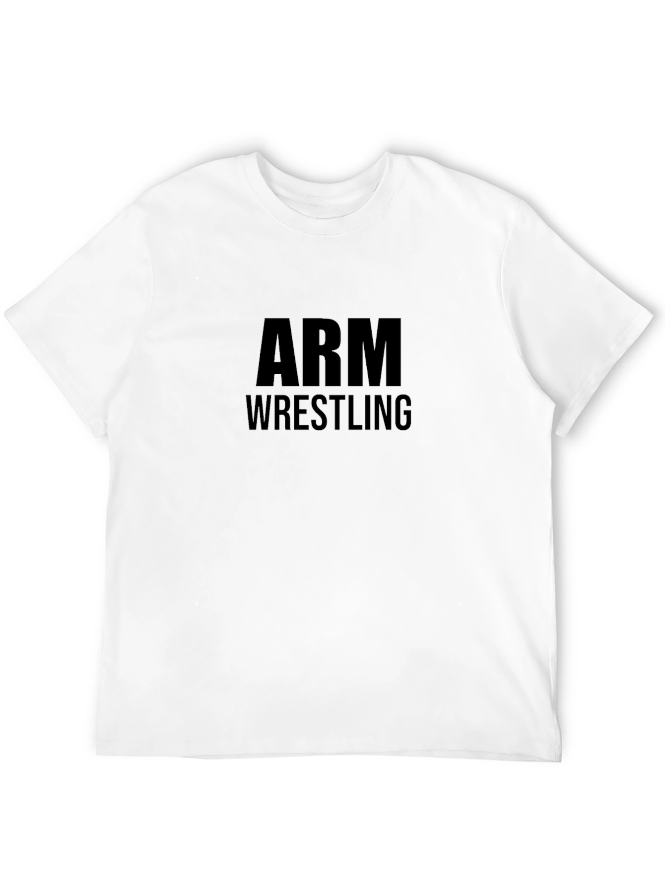 Black Arm Wrestling Graphic Tee - Black T-Shirt view 12