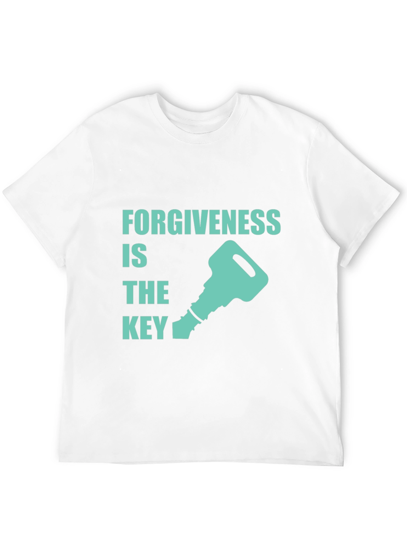 Black Forgiveness is the Key Graphic T-Shirt view 12