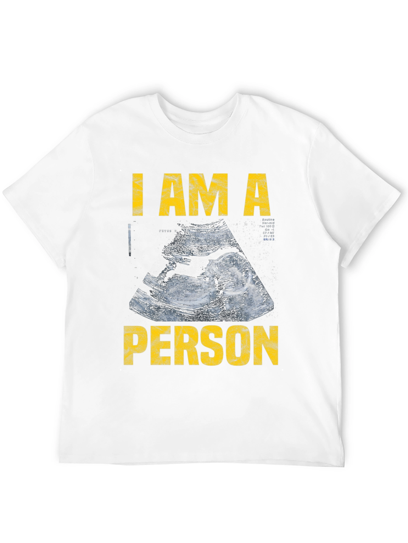 Black I Am A Person Pro-Life T-Shirt view 12