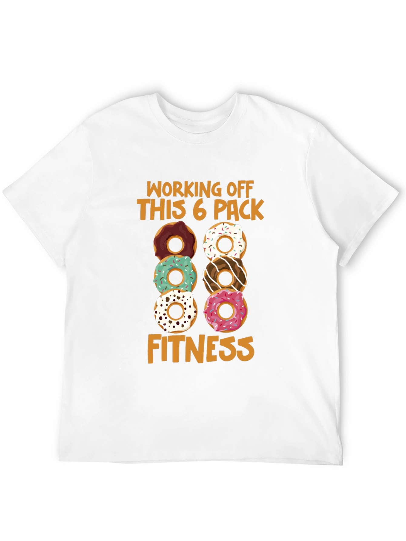 Black Donut 6-Pack Fitness T-Shirt view 12
