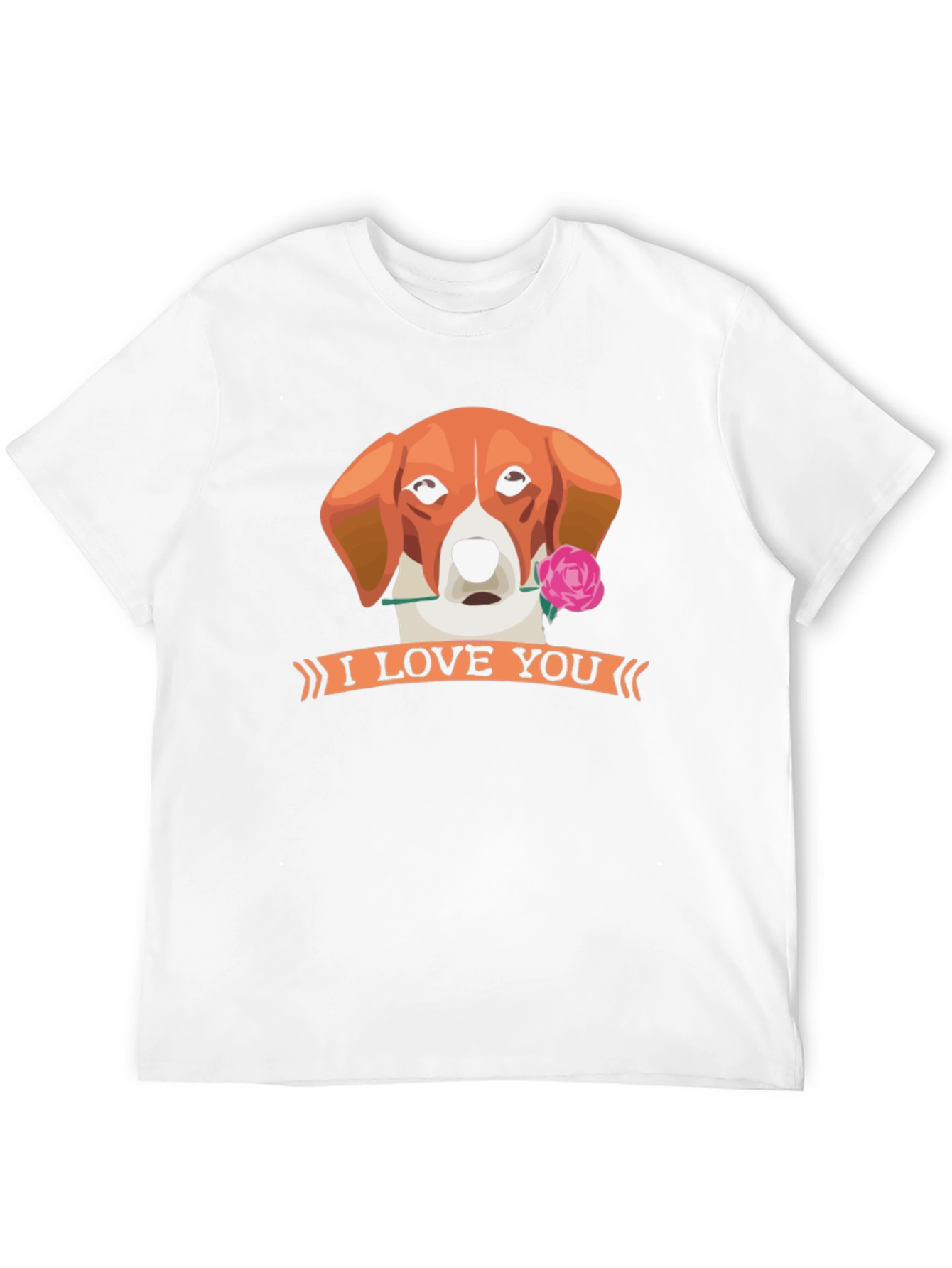 Black I Love You Dog T-Shirt - Cute Valentine's Day Tee view 12