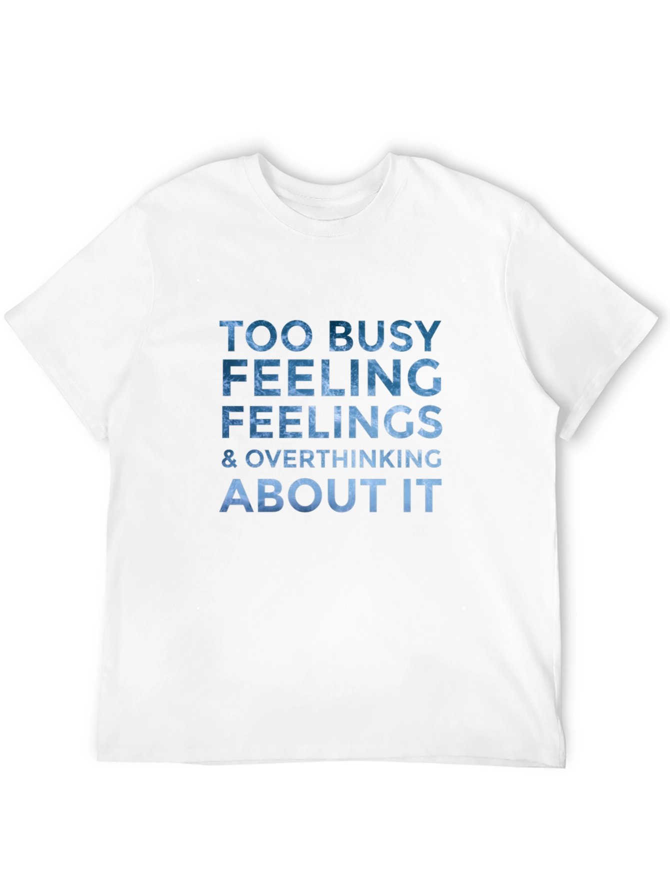 Black Busy Feeling Graphic T-Shirt - Overthinking Tee view 12