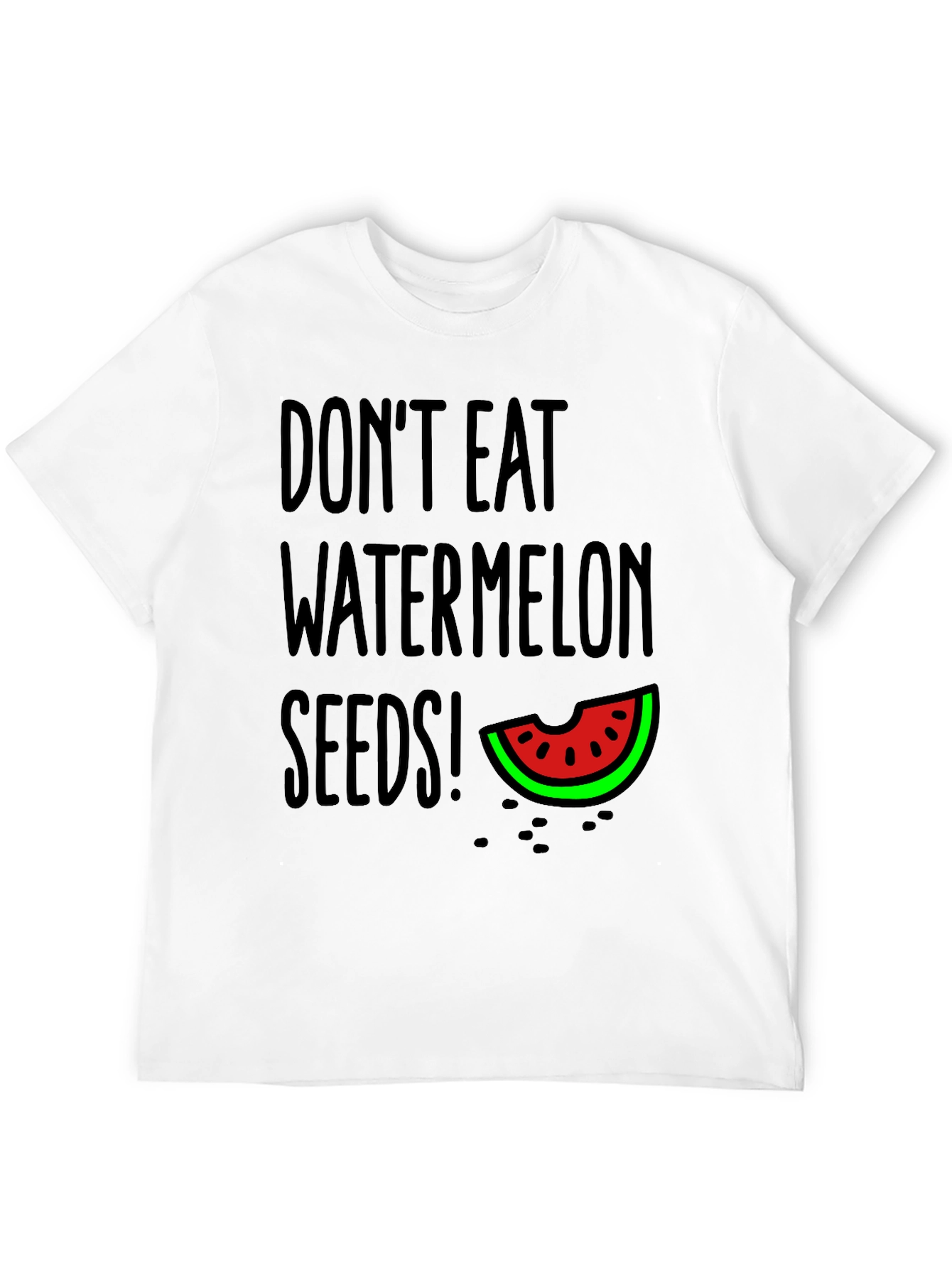 Black Don't Eat Watermelon Seeds T-Shirt view 12