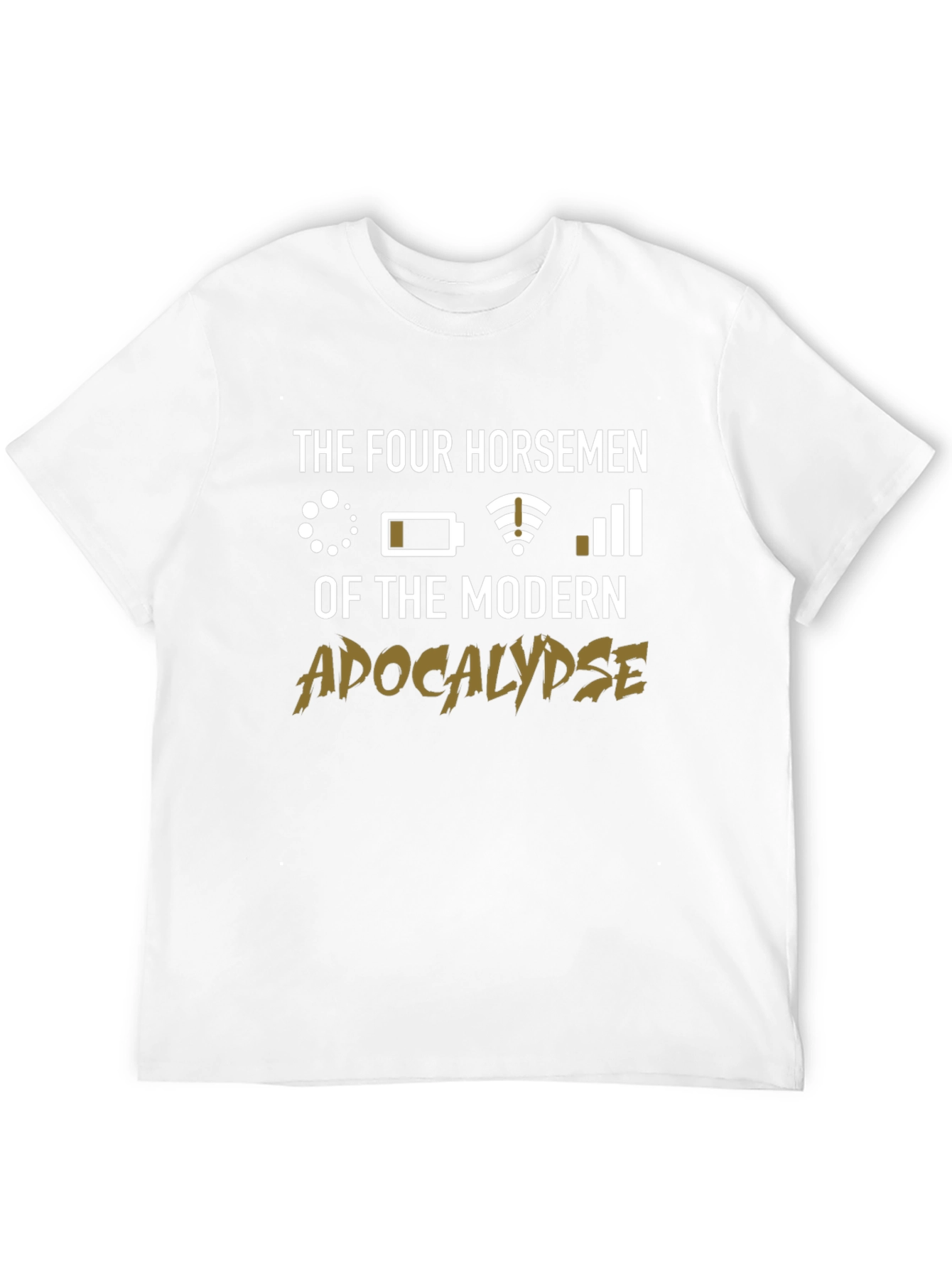 Black Modern Apocalypse T-Shirt view 12