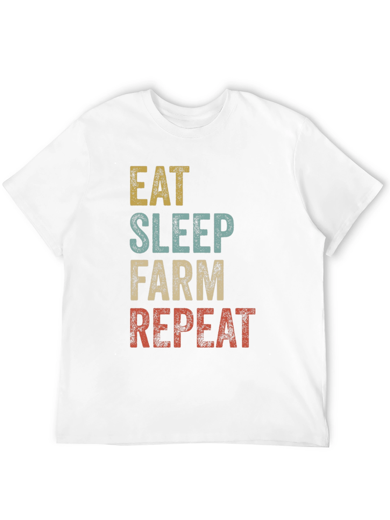 Eat Sleep Farm Repeat Graphic Tee - 12