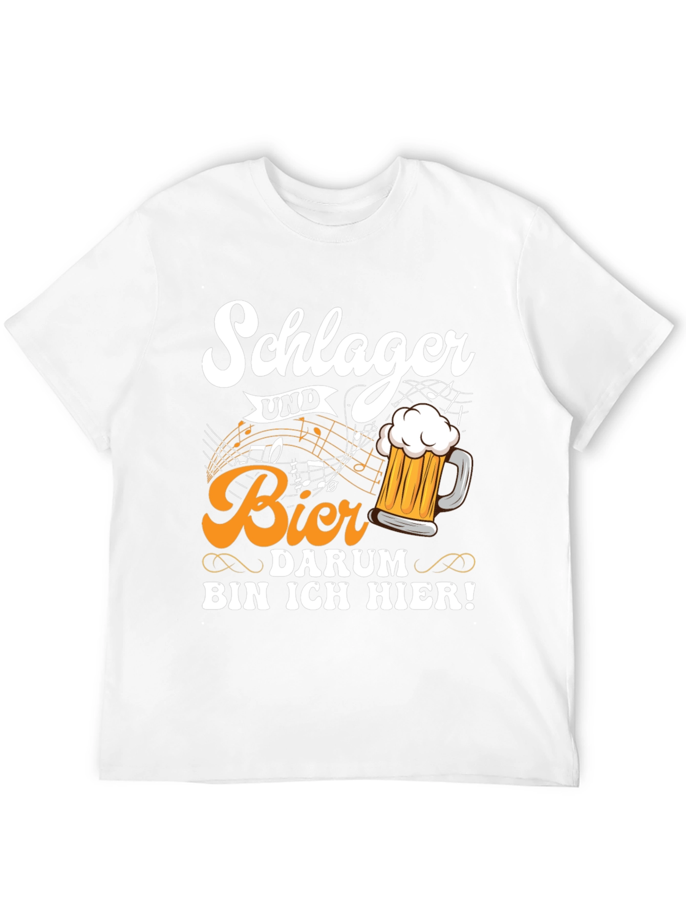 Black Schlager Und Bier T-Shirt view 12