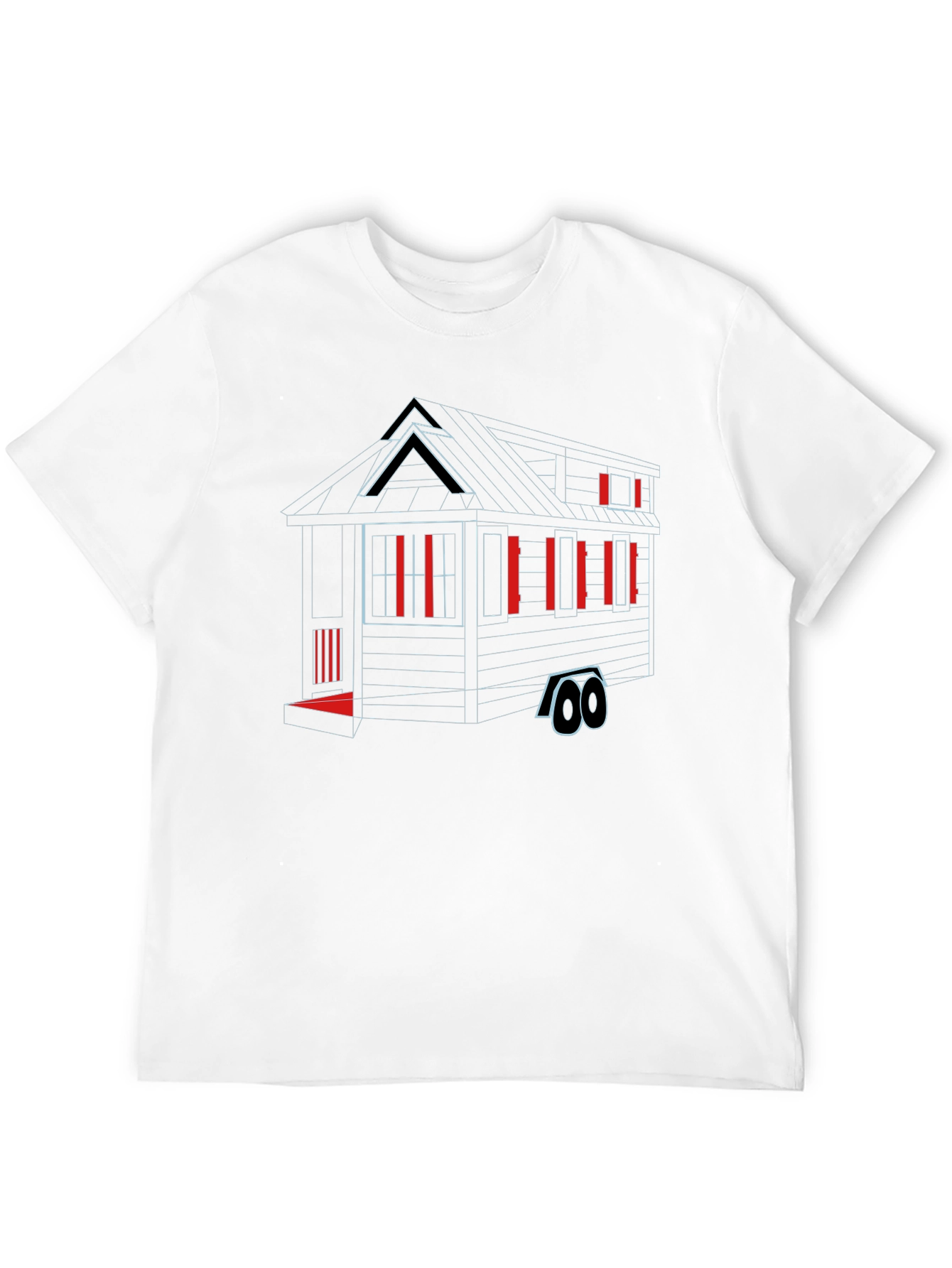 Modern Tiny House Graphic Tee - 12