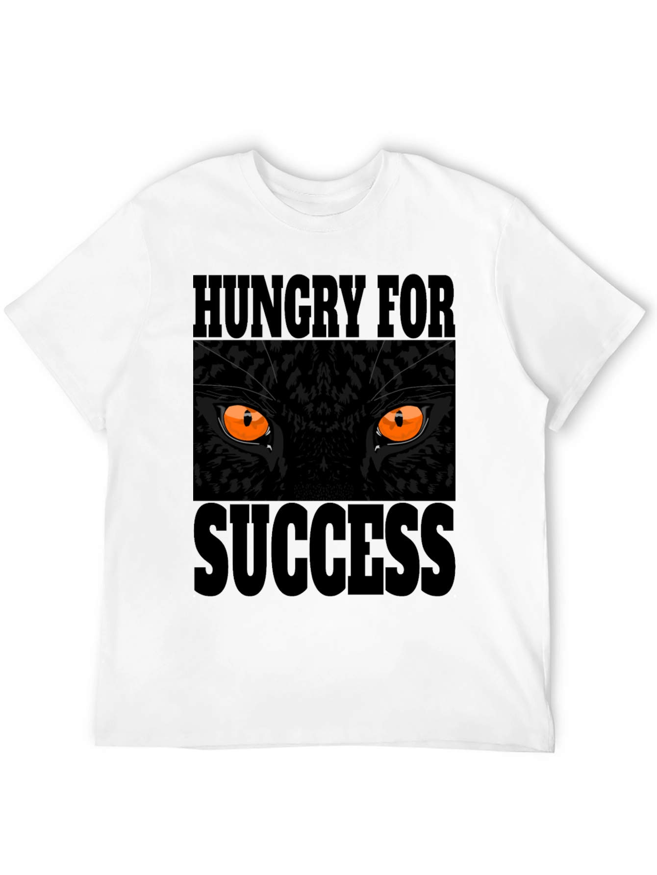 Black Hungry for Success Graphic Tee view 12