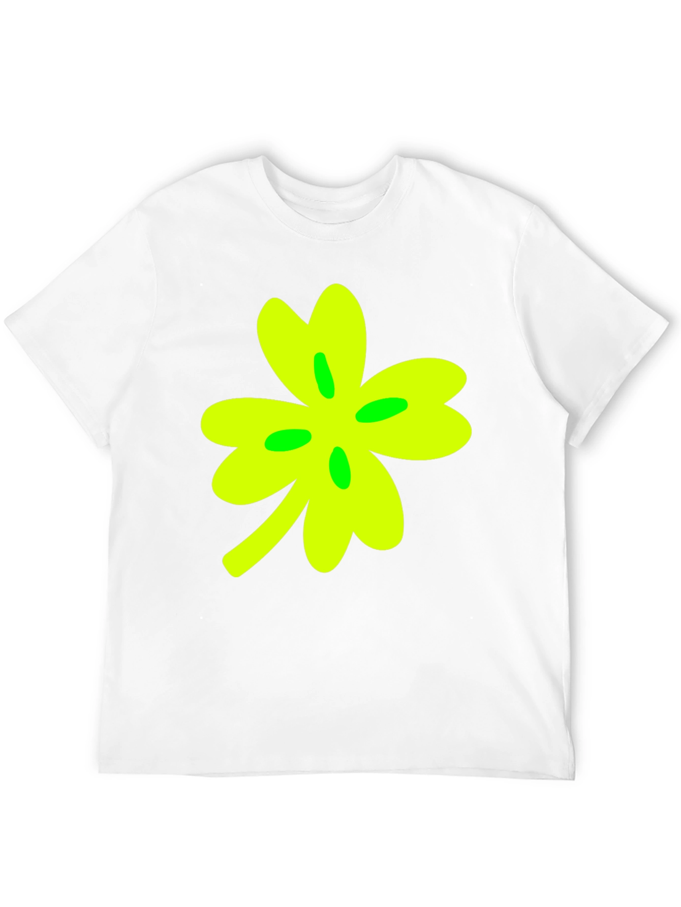 Black Lucky Clover Black T-Shirt view 12