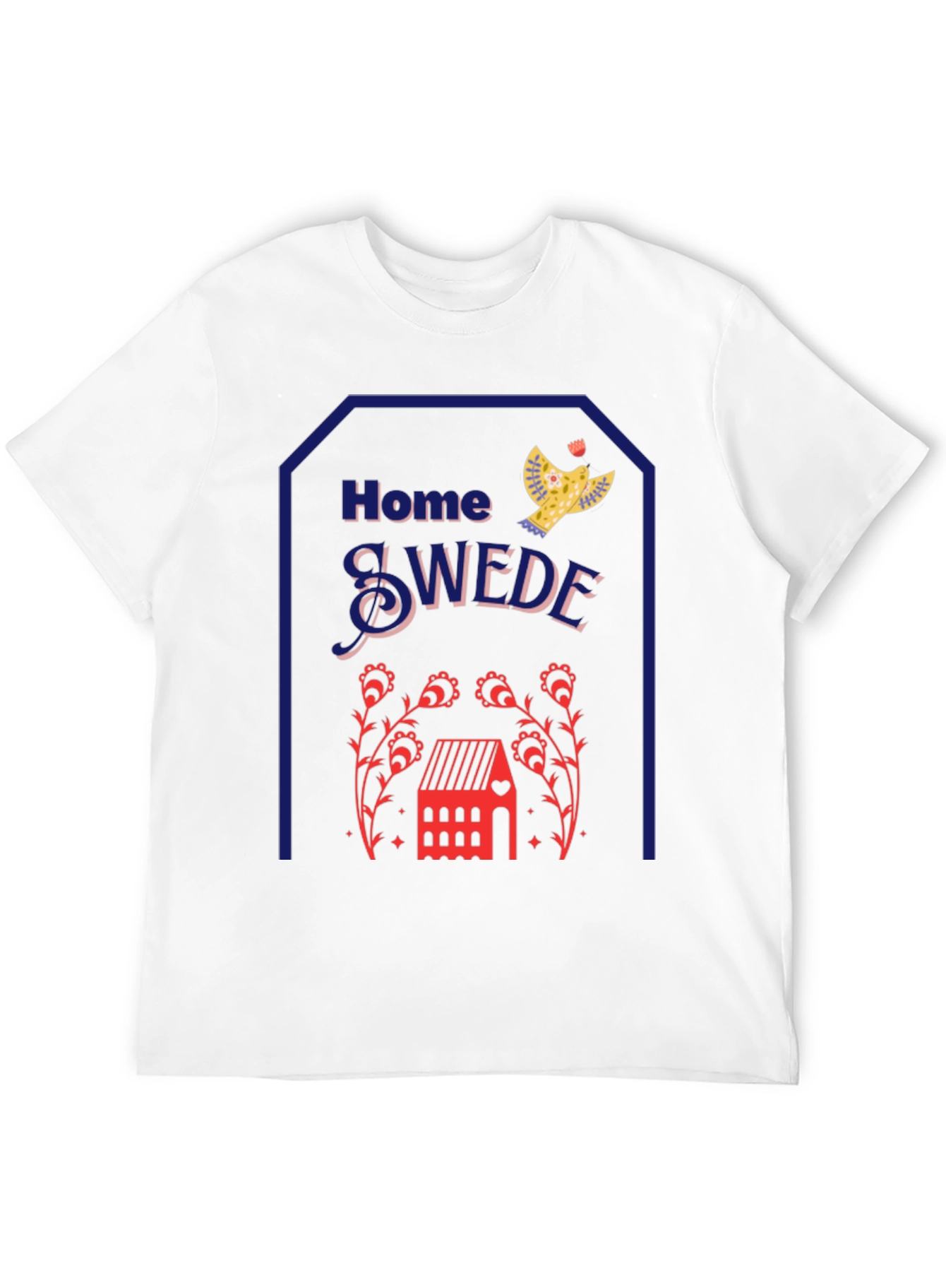 Black Home Swede Graphic T-Shirt view 12