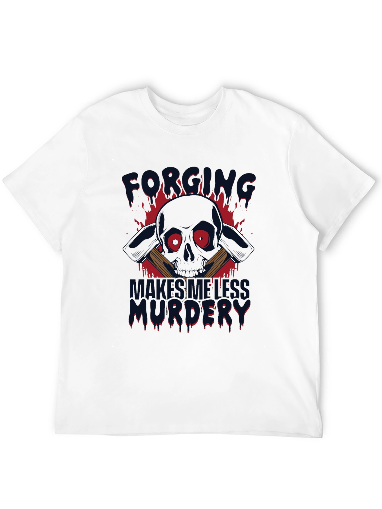 Black Forging Minds Sleeveless Murder T-Shirt view 12