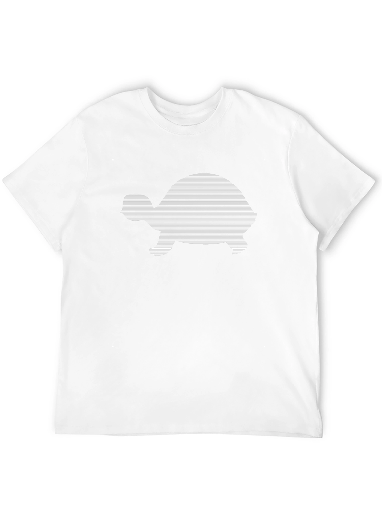 Black Stripped Turtle Graphic Tee - Unisex view 12