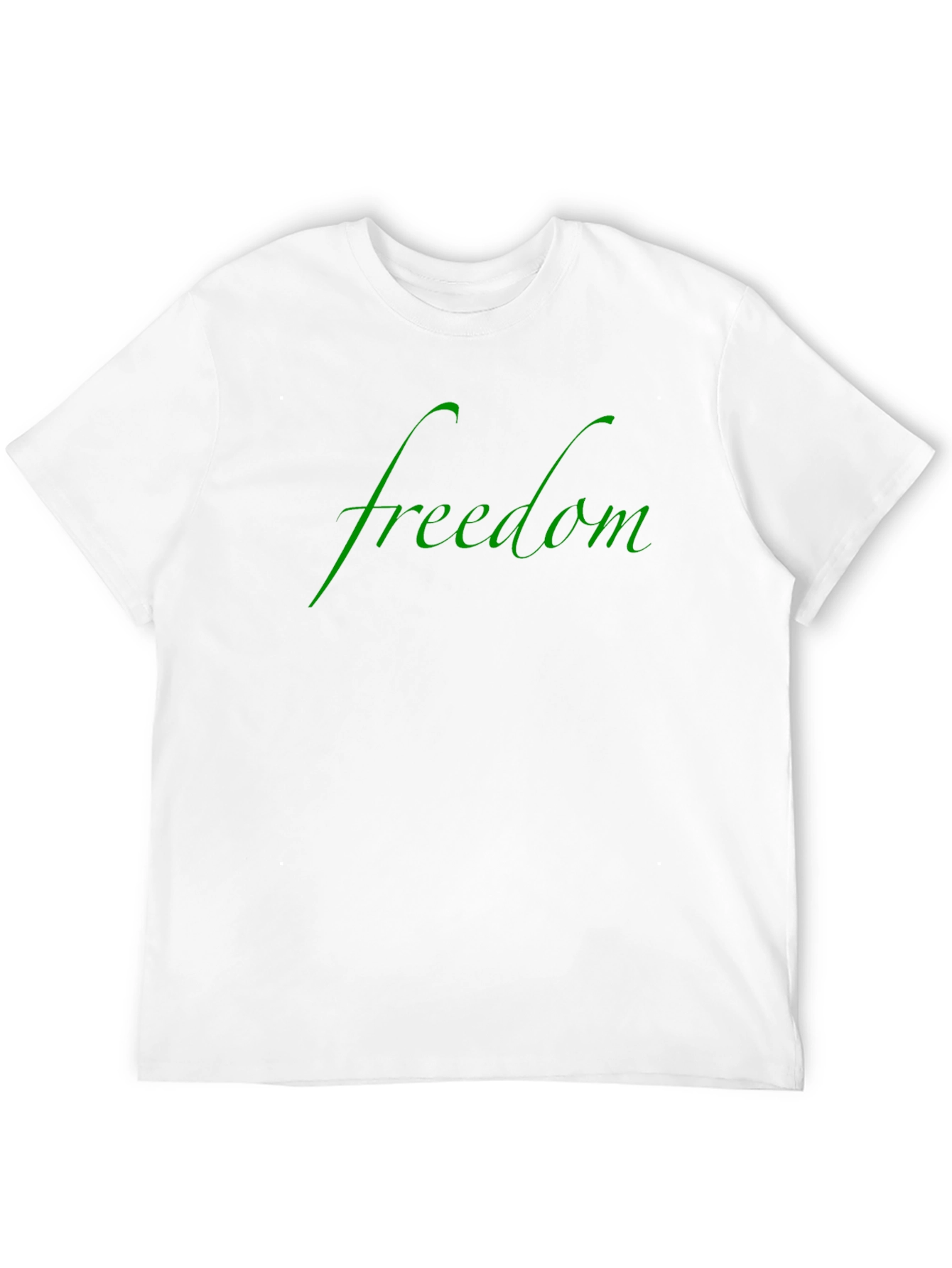 Black Freedom Graphic Tee - Bold Statement Shirt view 12