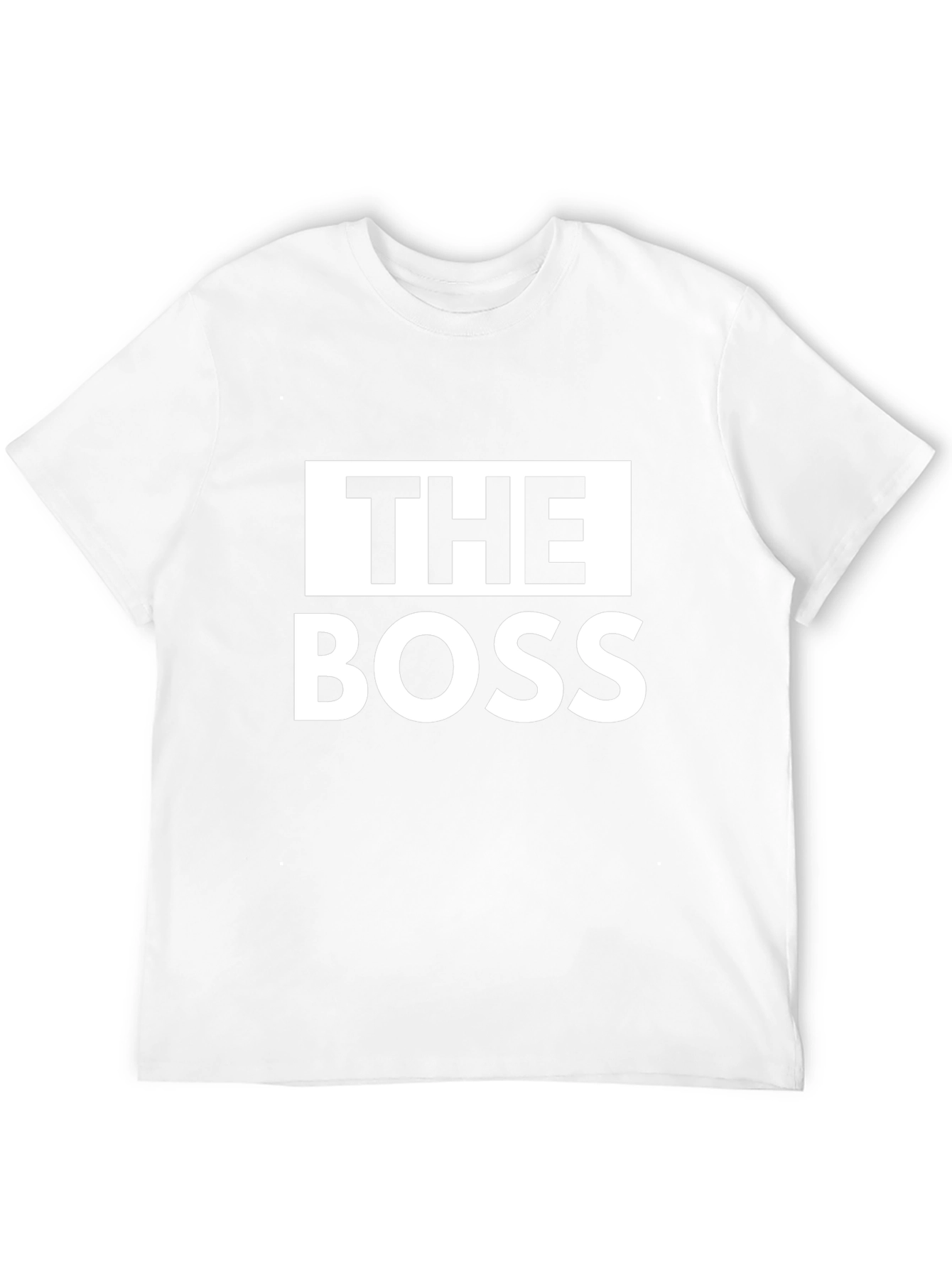 Black The Boss T-Shirt - Funny Novelty Tee view 12