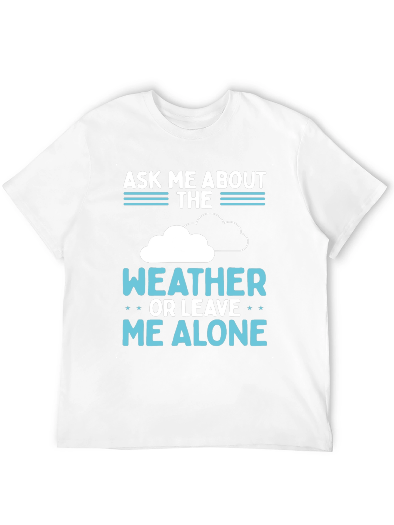 Black Weather Fan T-Shirt view 12