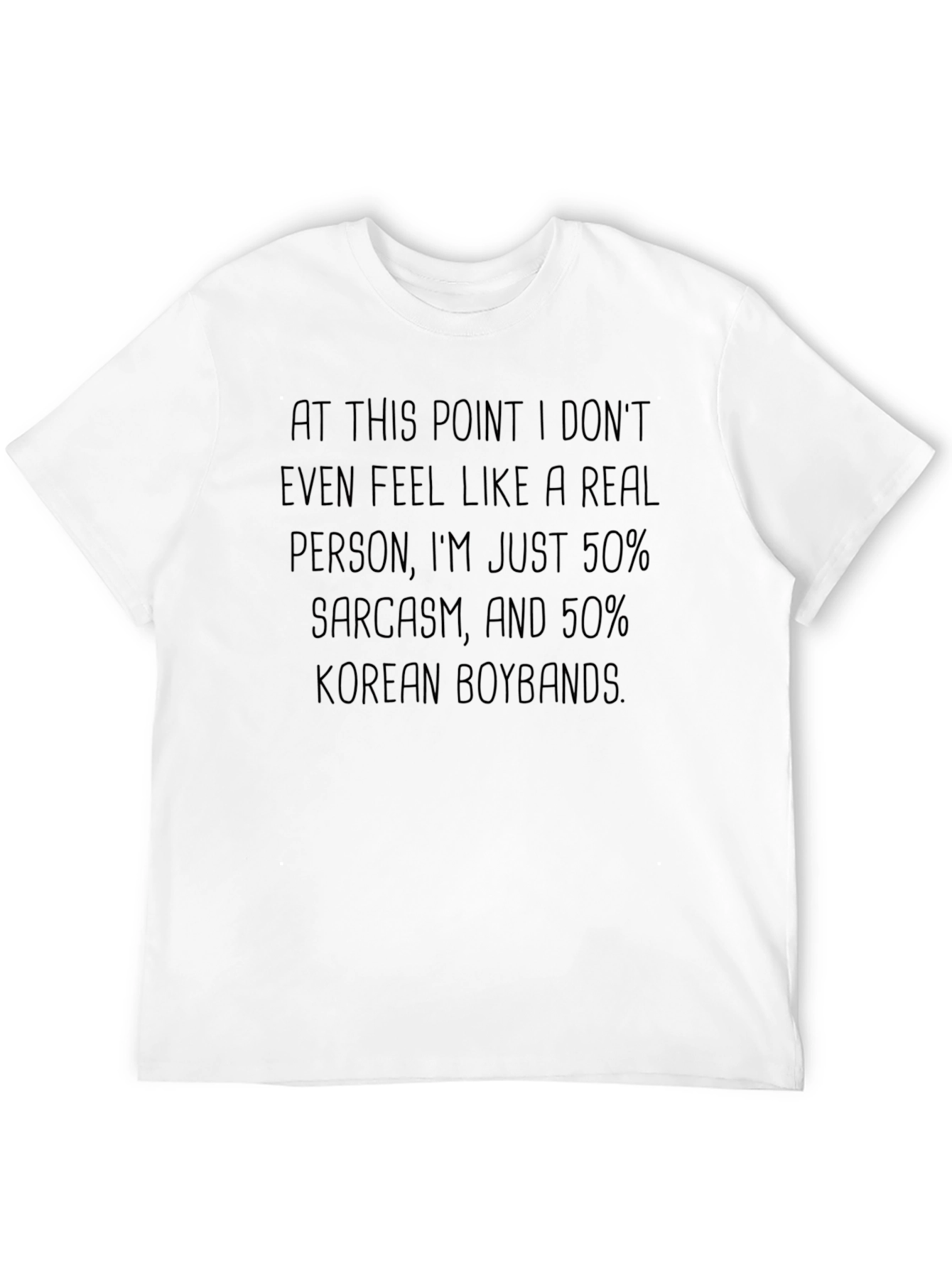 Black Sarcasm and K-Pop T-Shirt view 12