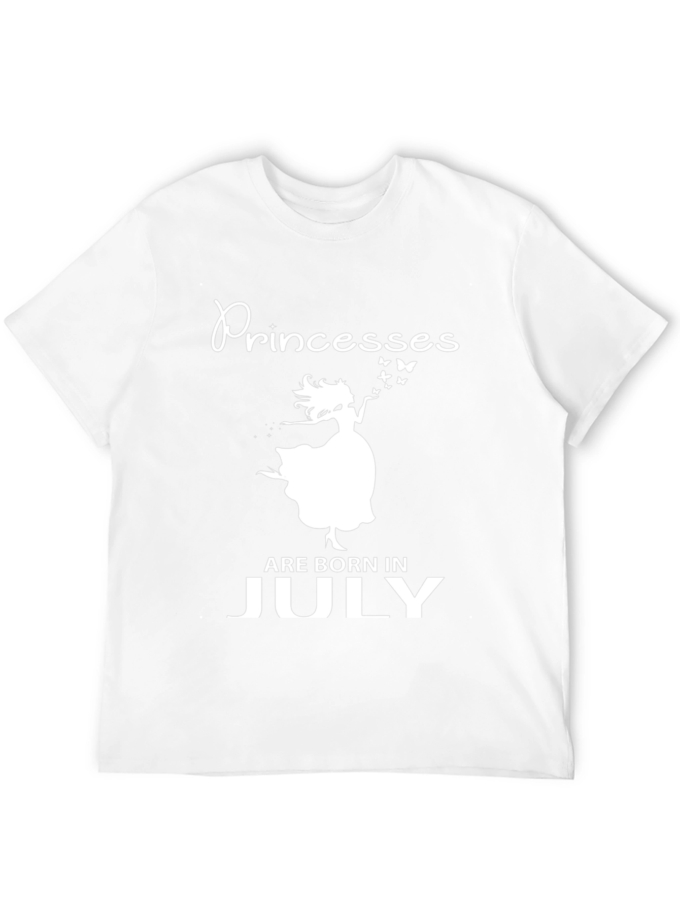 Black Princesses Are Born in July Black T-Shirt view 12