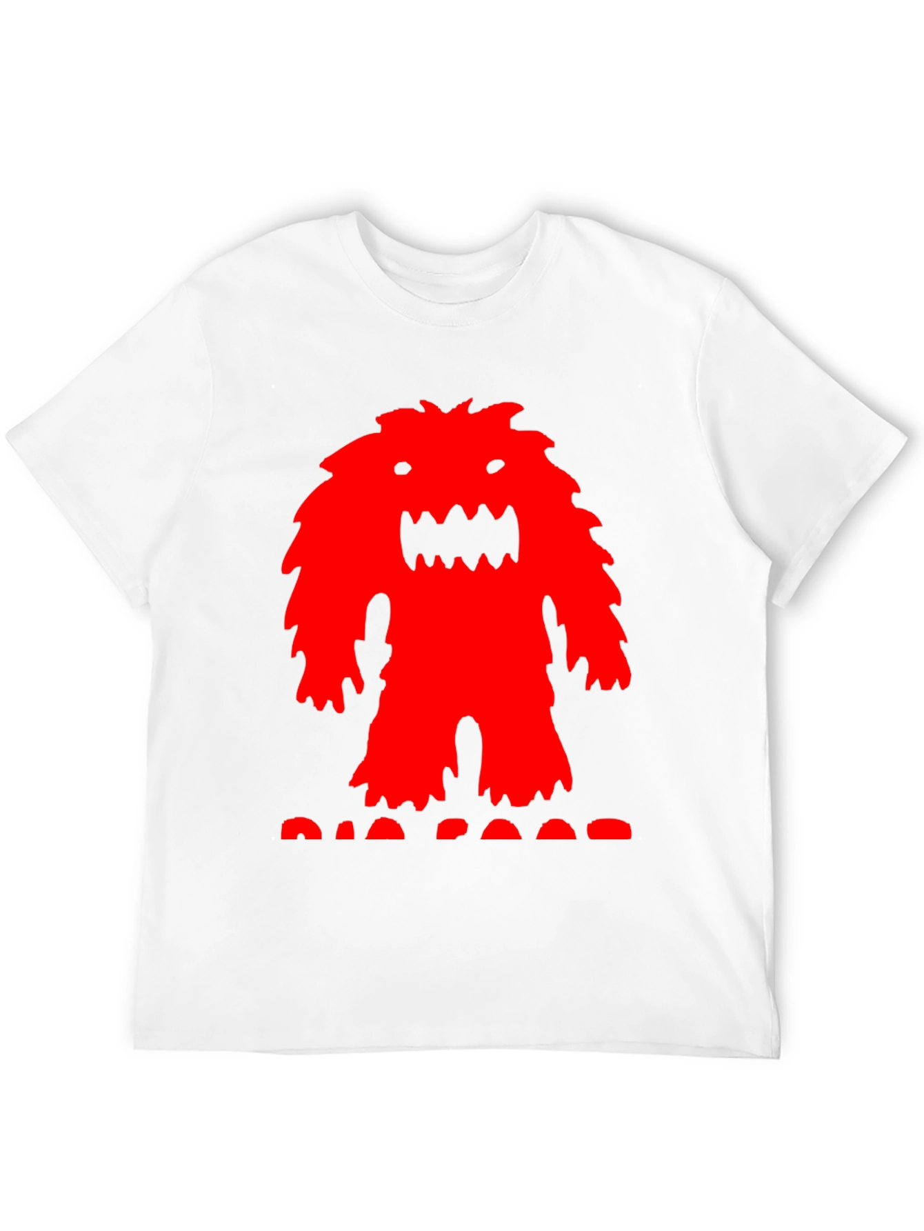 Black Monster Graphic Tee - Black Cotton T-Shirt view 12