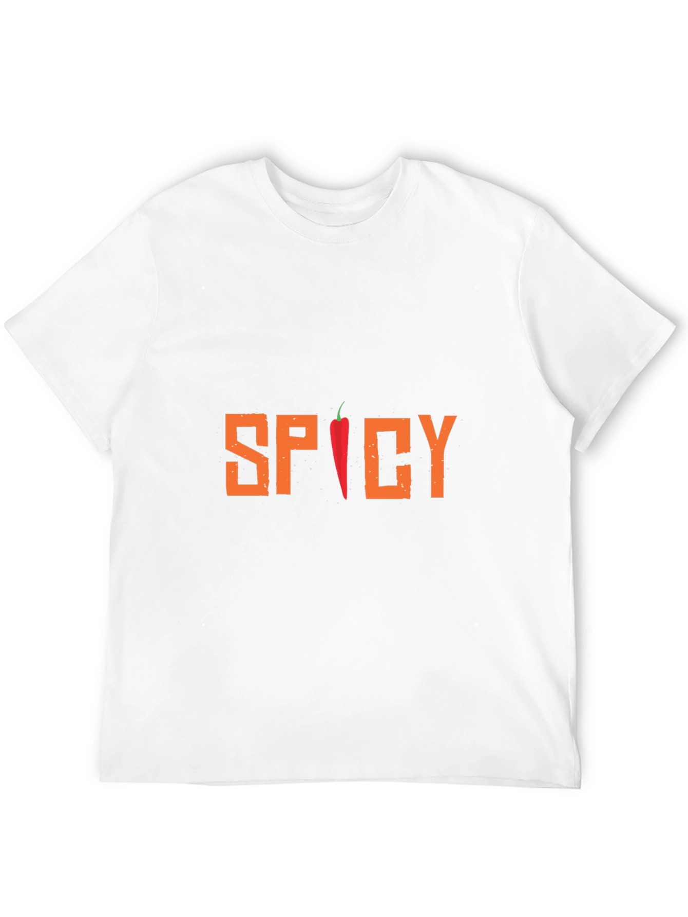 Black Spicy Chili Pepper Graphic Tee - Black T-Shirt view 12