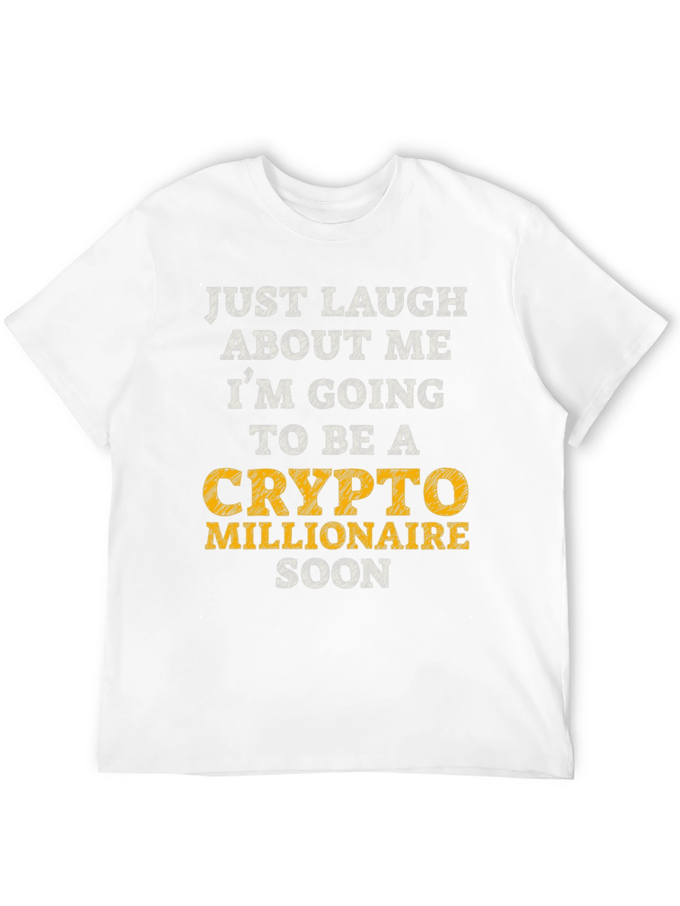 Black Crypto Millionaire Soon Graphic T-Shirt view 12