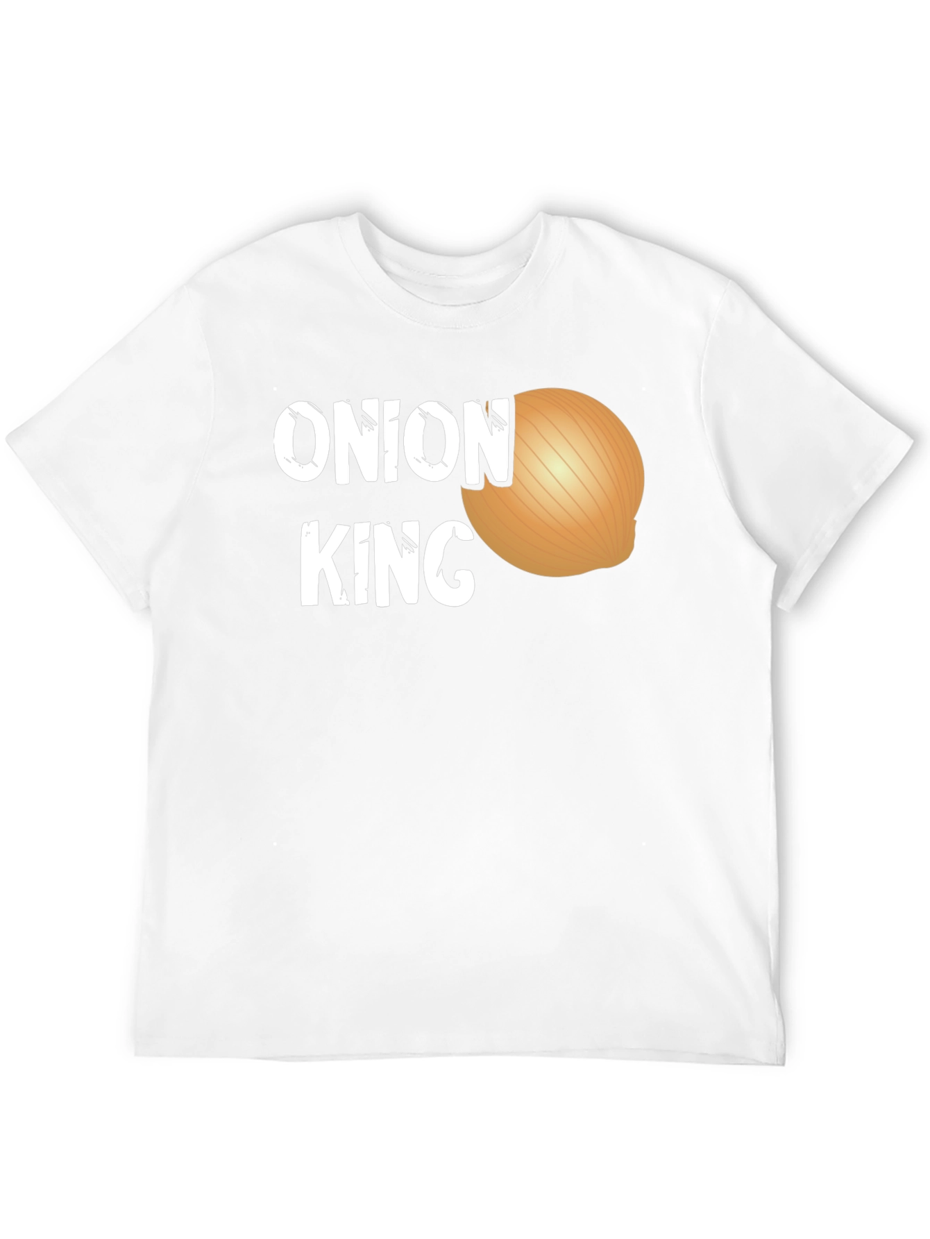 Black Onion King Funny Graphic Tee - Black T-Shirt view 12