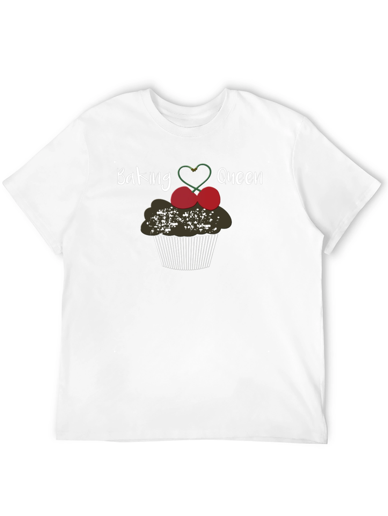 Black Baking Queen T-Shirt view 12