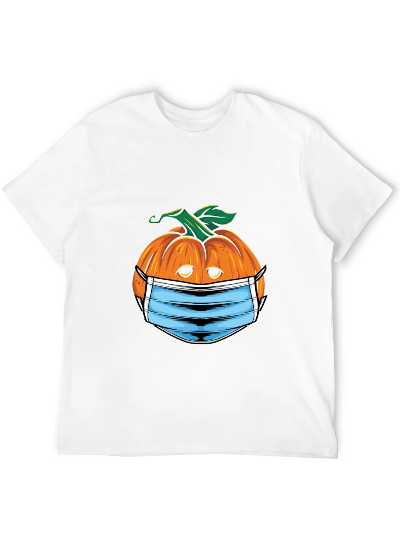 Black Masked Pumpkin Graphic Tee - Halloween Ready! view 12