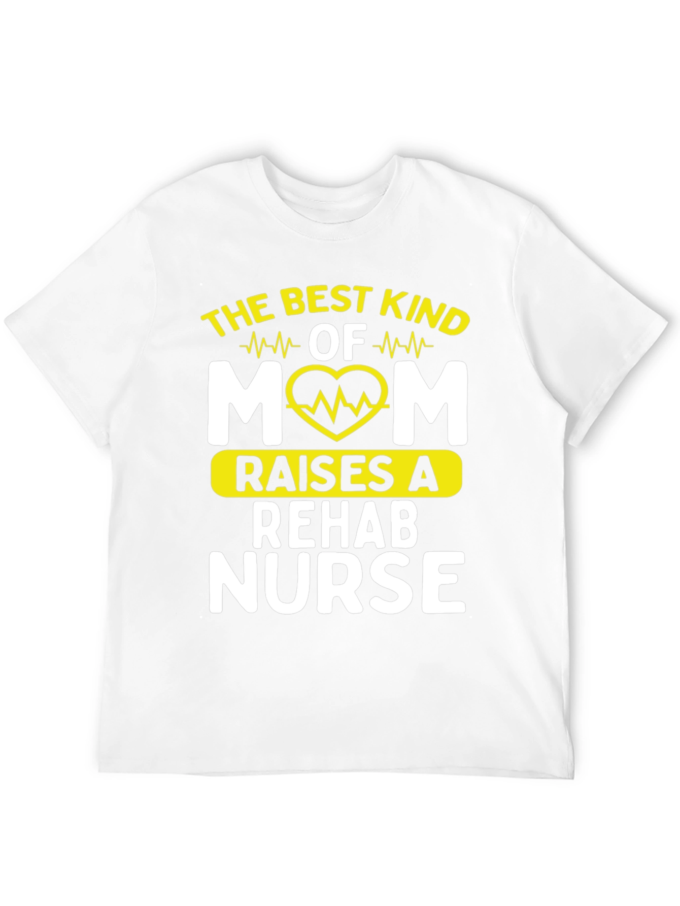 Black Best Kind of Mom Rehab Nurse T-Shirt view 12