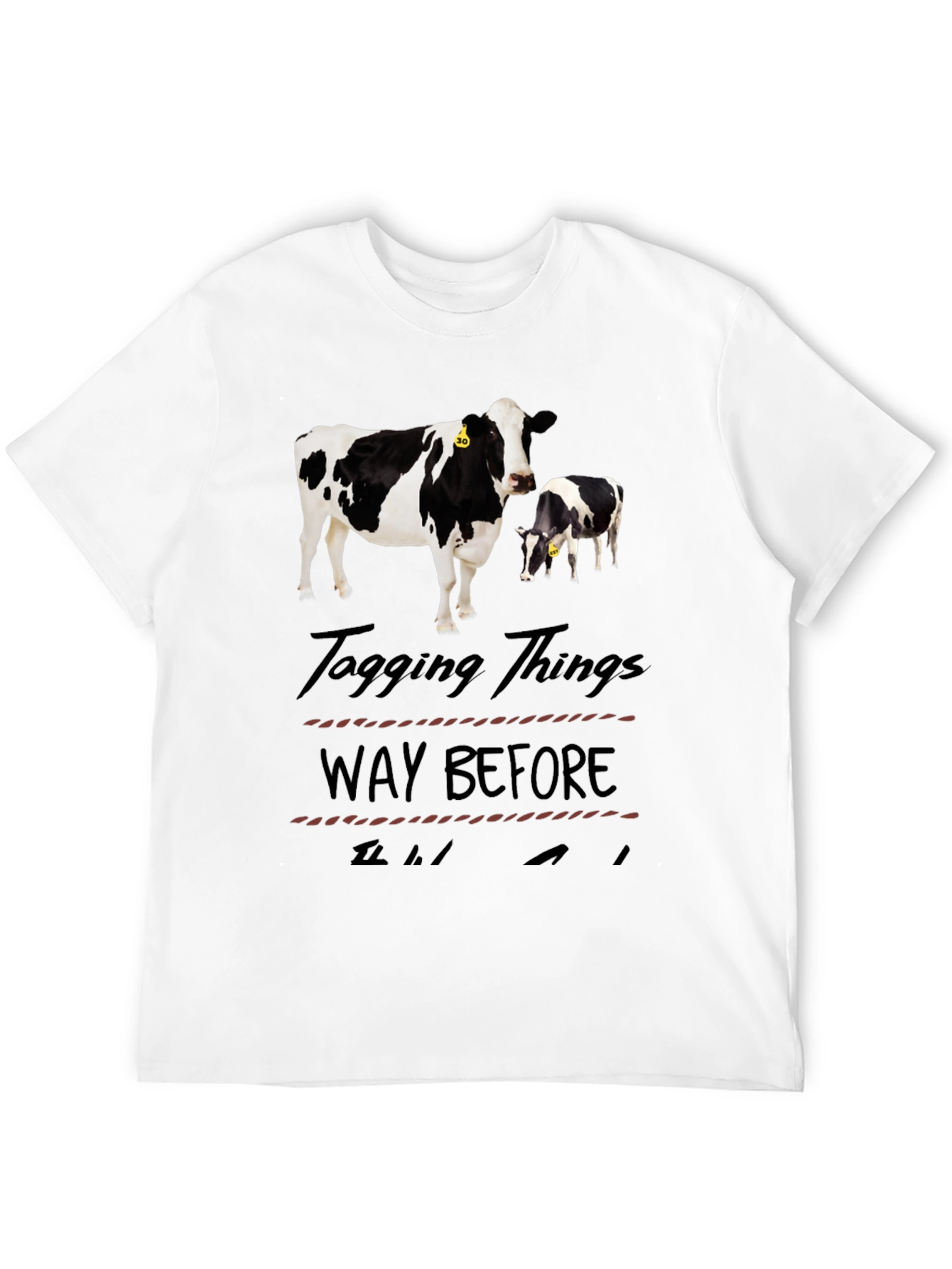 Black Cow Tagging T-Shirt - Way Before view 12