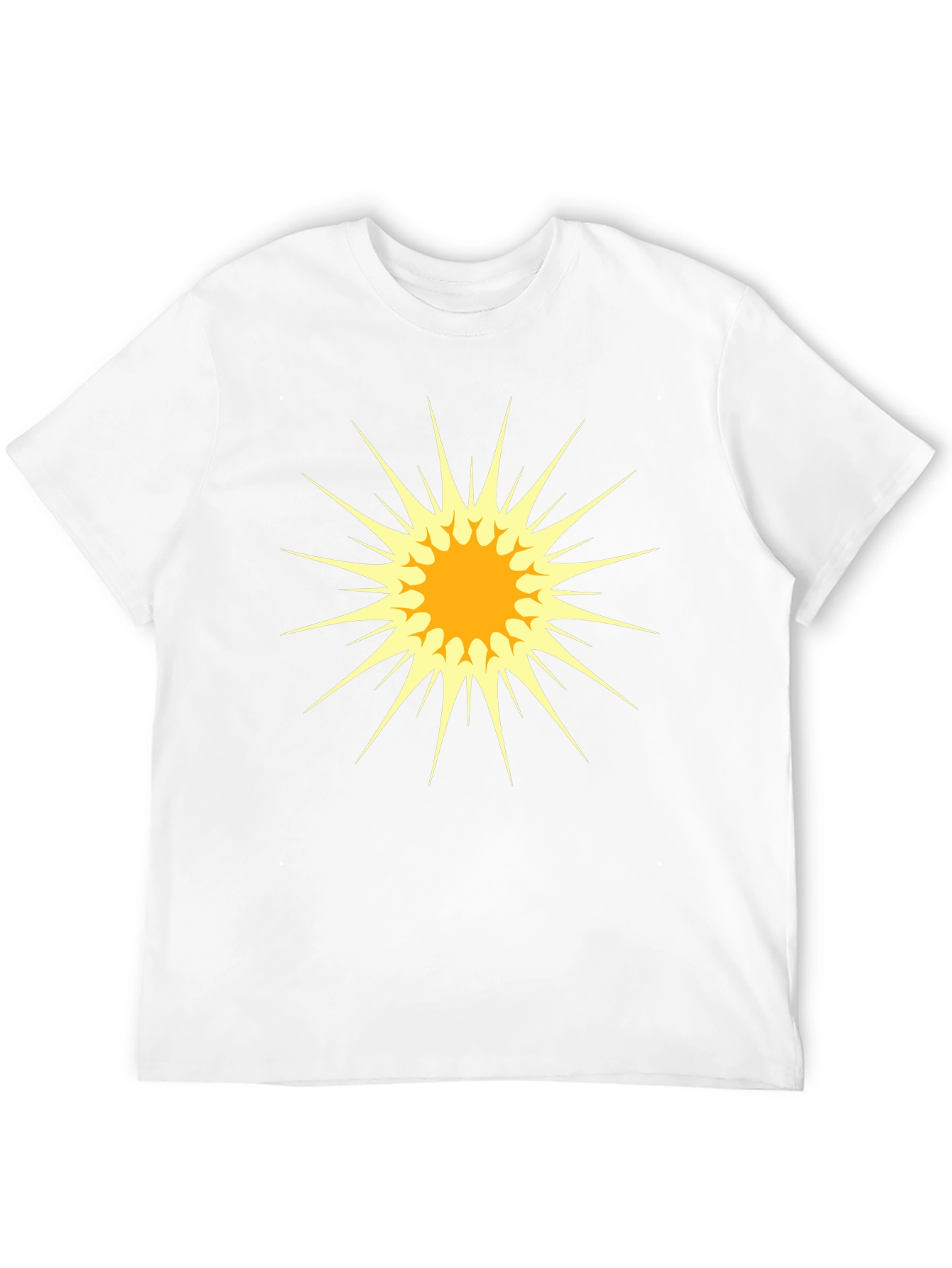 Black Exploding Star Graphic Tee - Cool Casual Comfort view 12