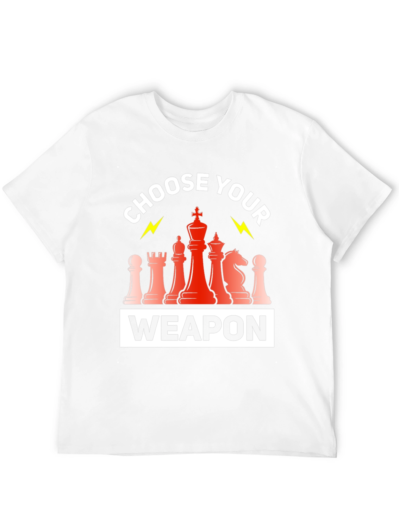 Black Chess Weapon T-Shirt view 12