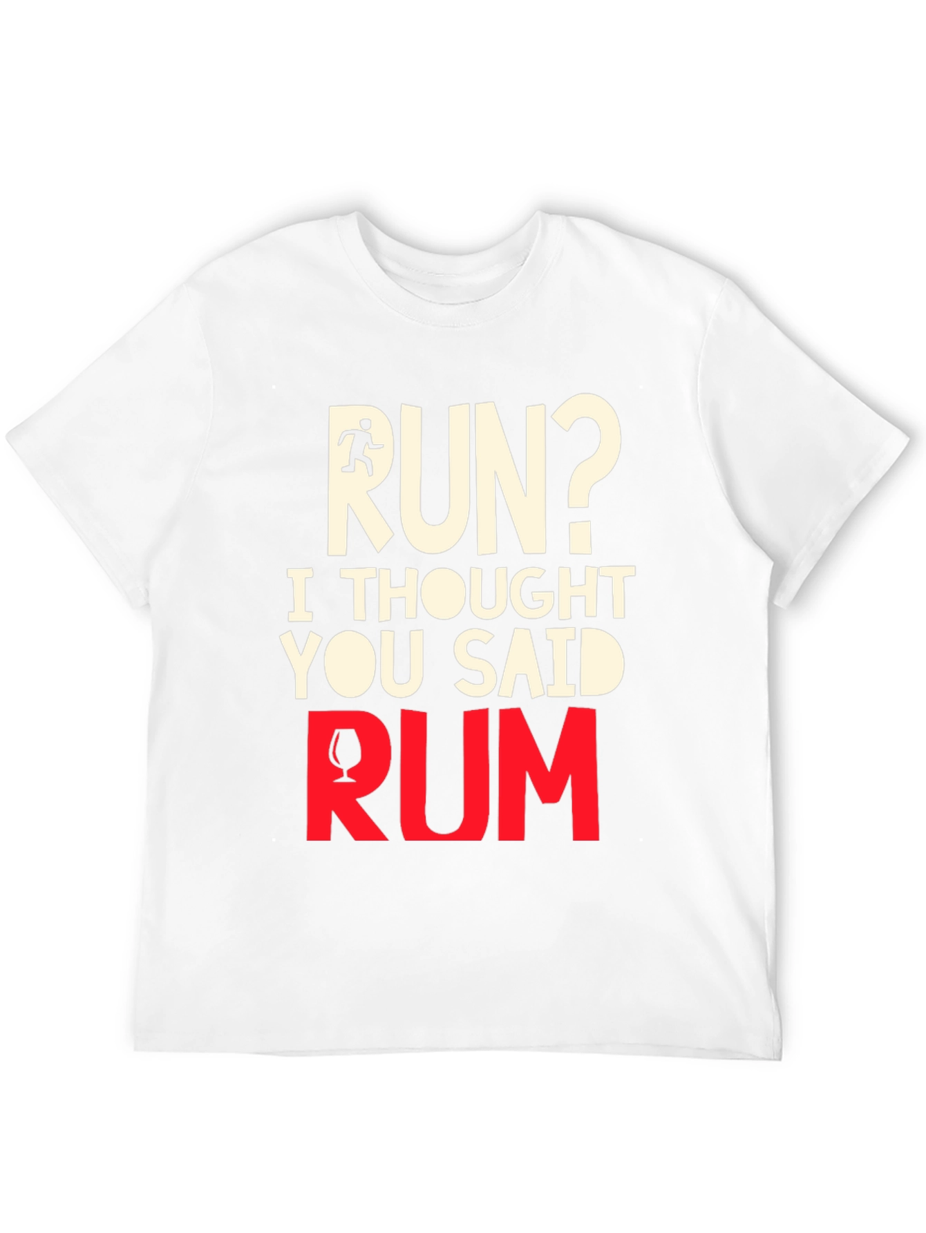 Black Funny Run Rum T-Shirt view 12