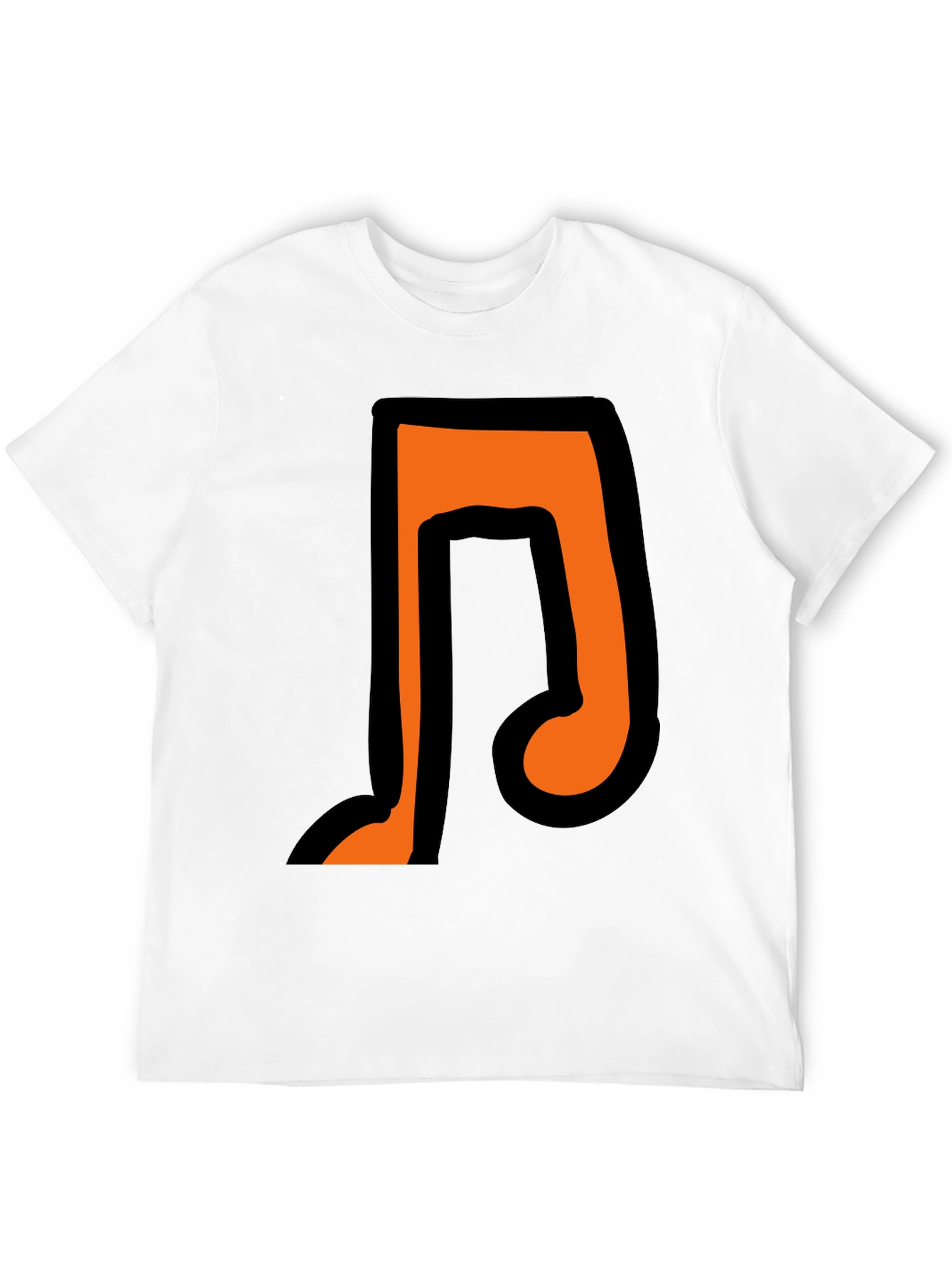 Black Music Note Graphic T-Shirt view 12