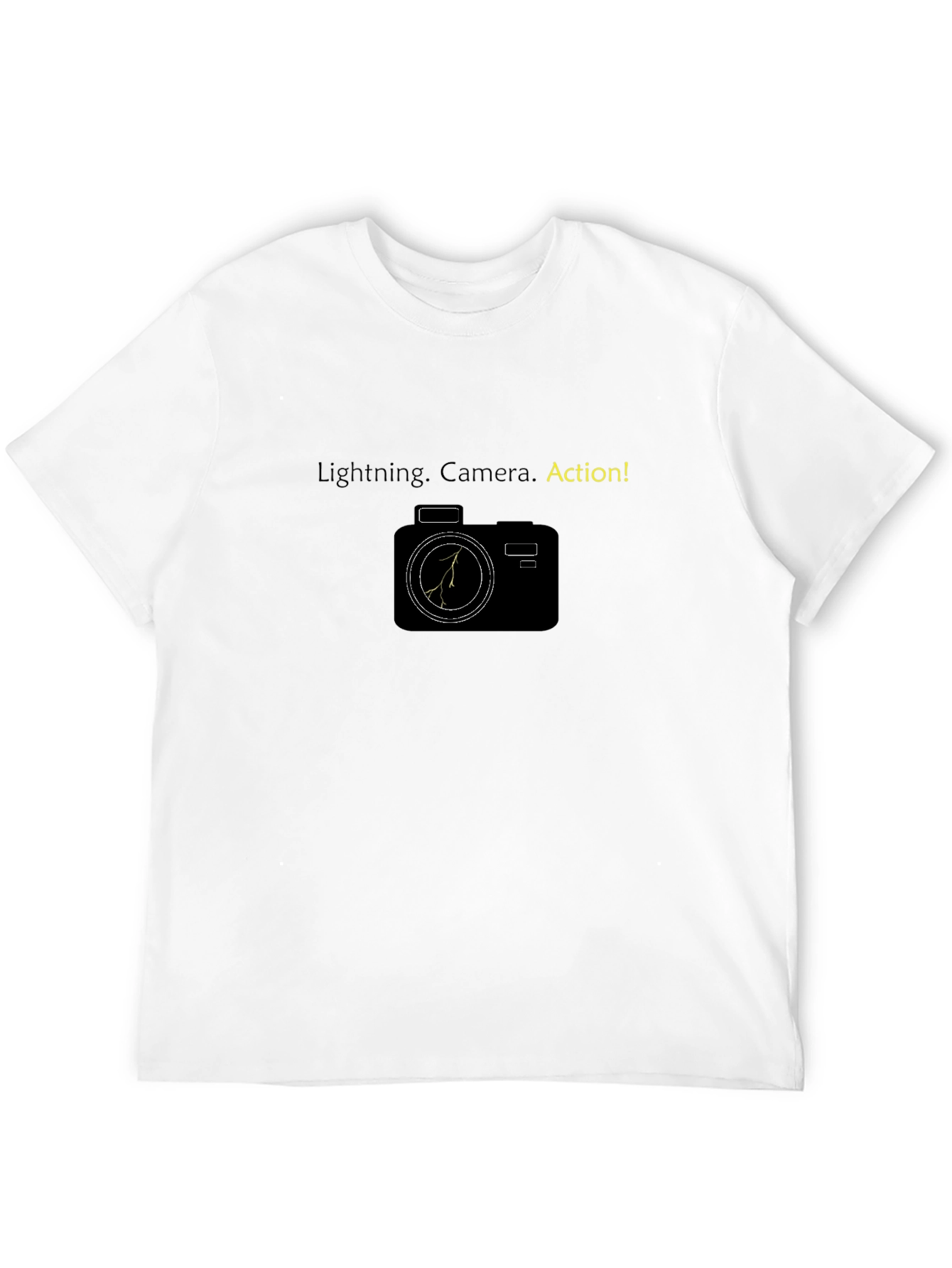 Lightning Camera Action T-Shirt - 12