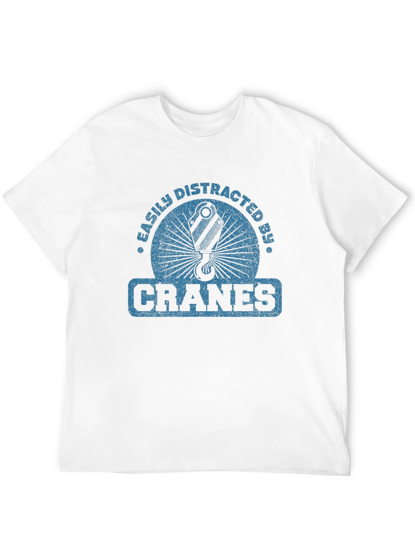 Easily Distracted By Cranes T-Shirt - 12