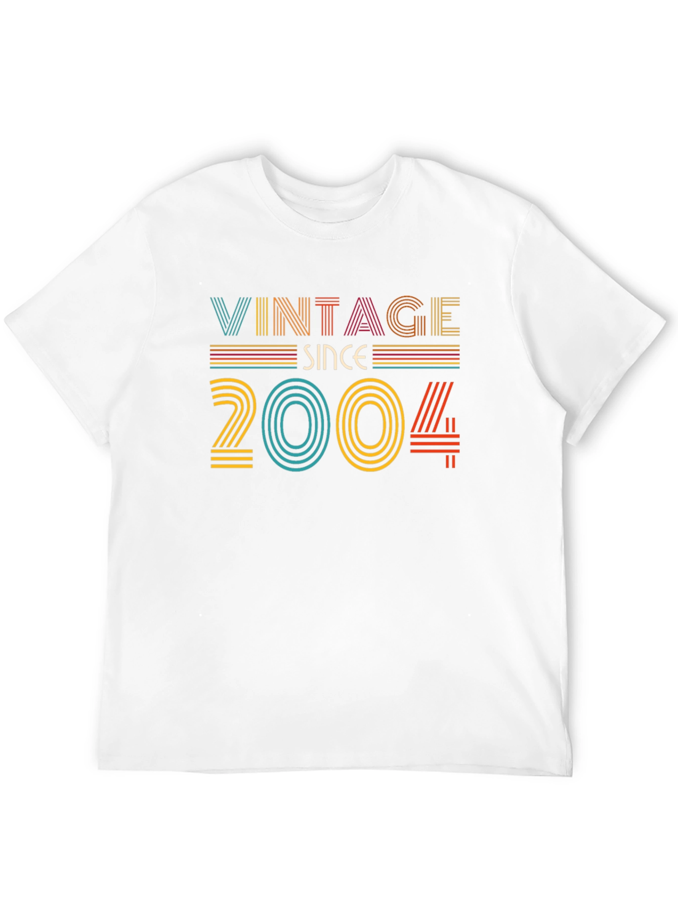 Black Vintage Since 2004 Graphic T-Shirt view 12