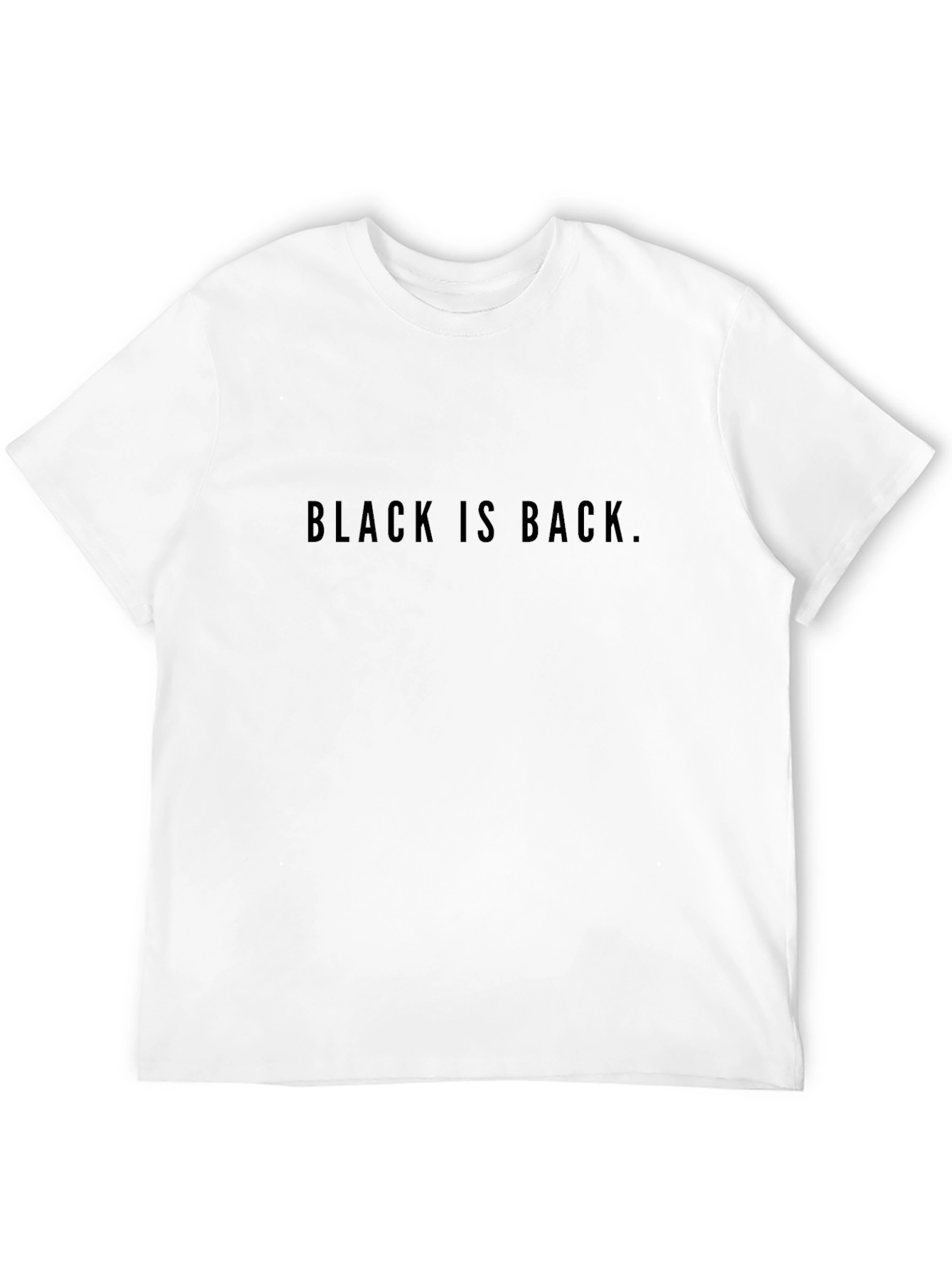 Black Black is Back - Unisex Crew Neck T-Shirt view 12