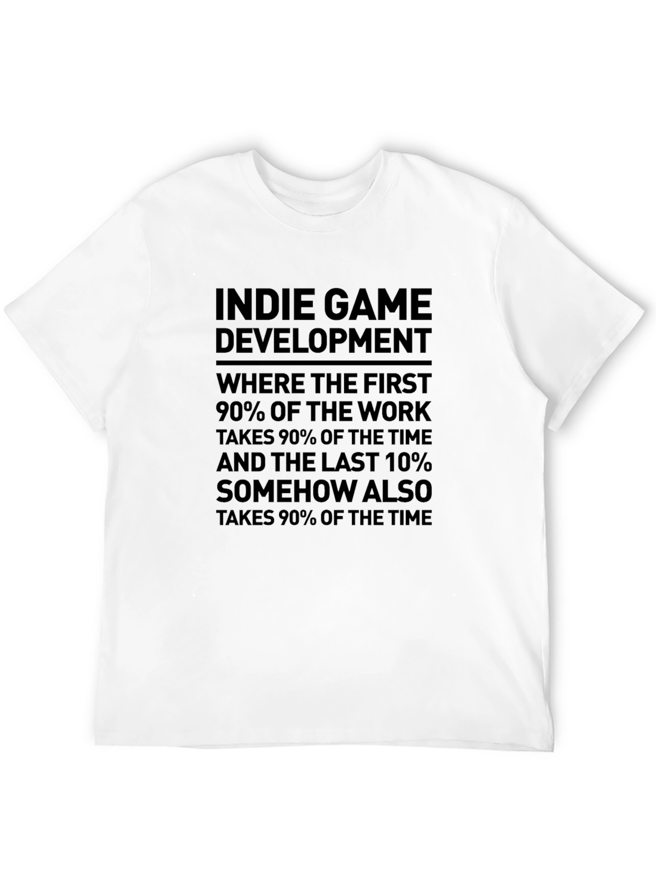 Black Indie Game Developer T-Shirt - Funny Programmer Tee view 12