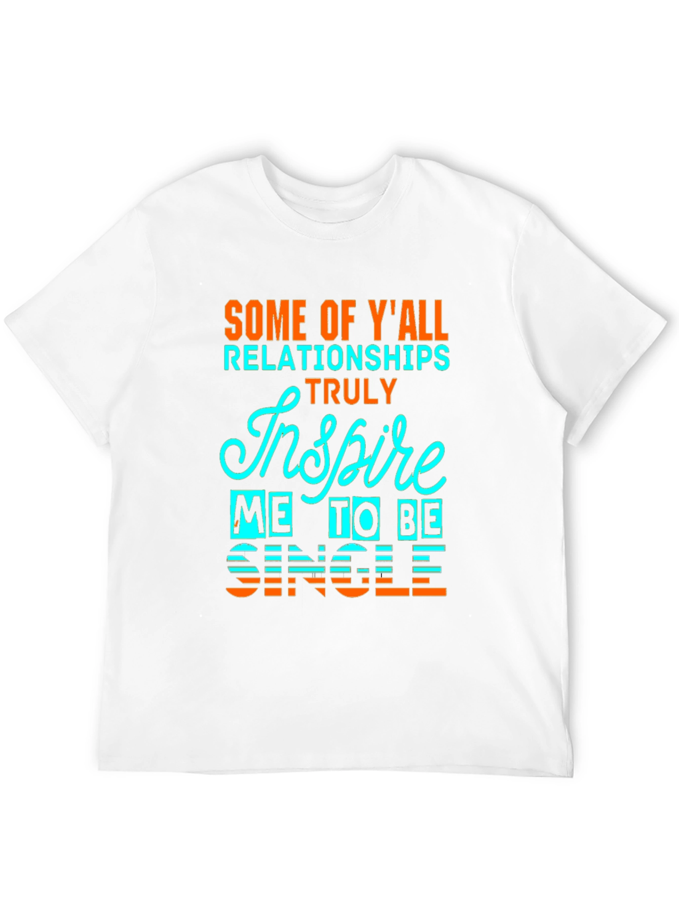 Black Inspire Me To Be Single Graphic Tee view 12